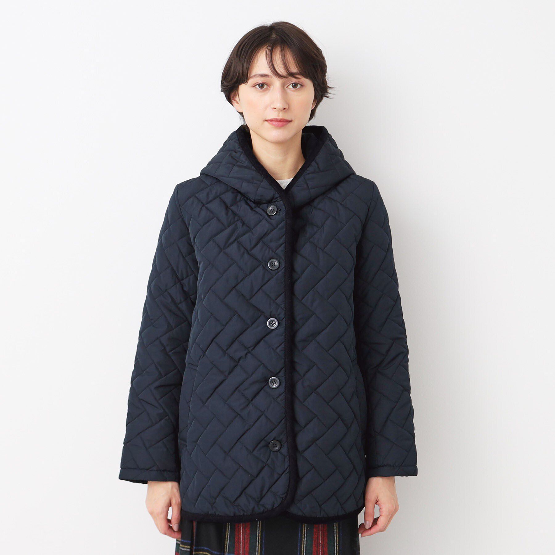 Dessin「キルトフーデッドジャケット（S～L）」|ブルゾン・スタジャン|