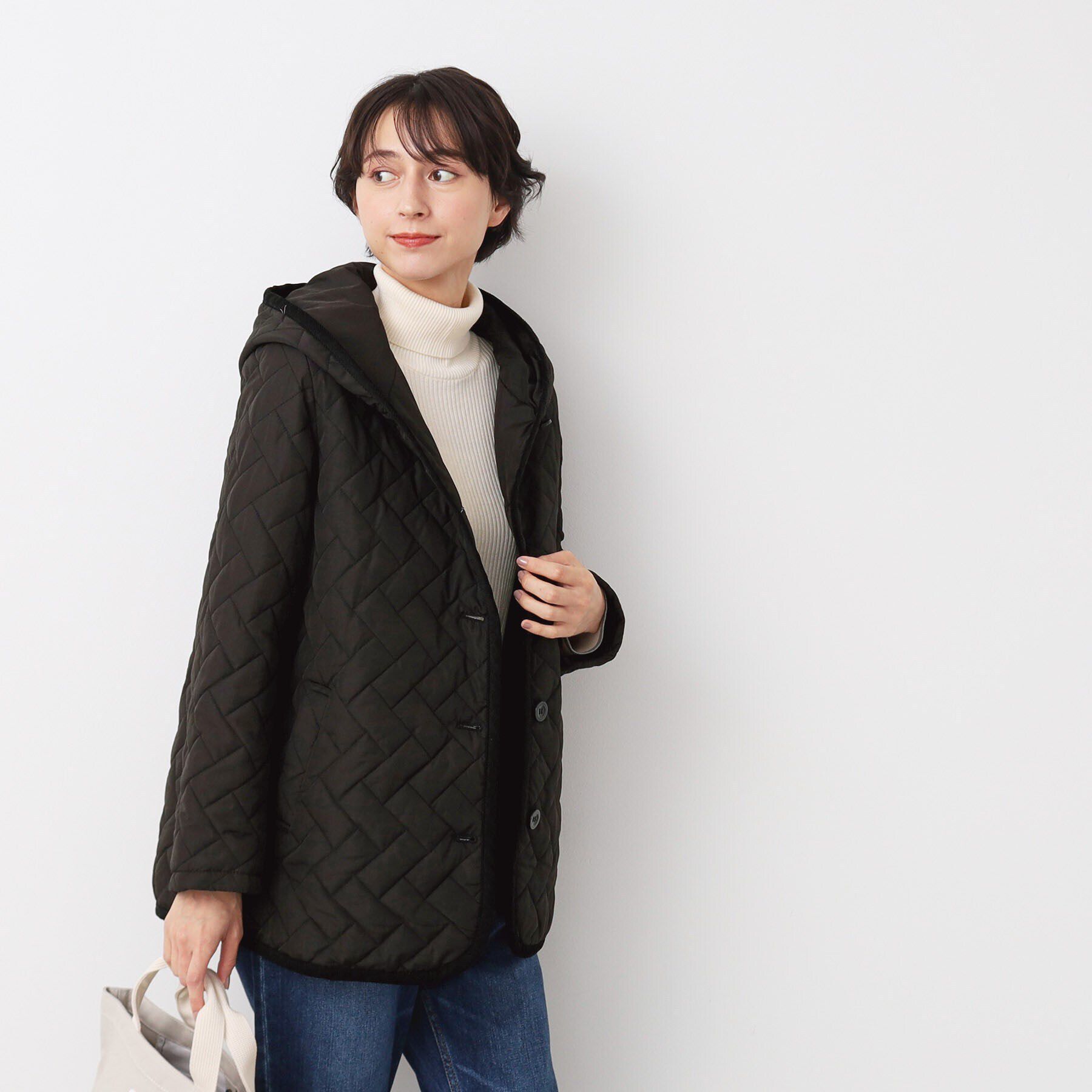 Dessin「キルトフーデッドジャケット（S～L）」|ブルゾン・スタジャン|