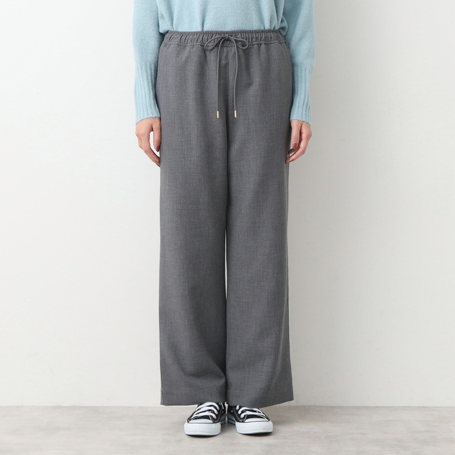 Dessin「【ウエストゴム・洗える】ドロスト付きパンツ（XS～L）」|その他|