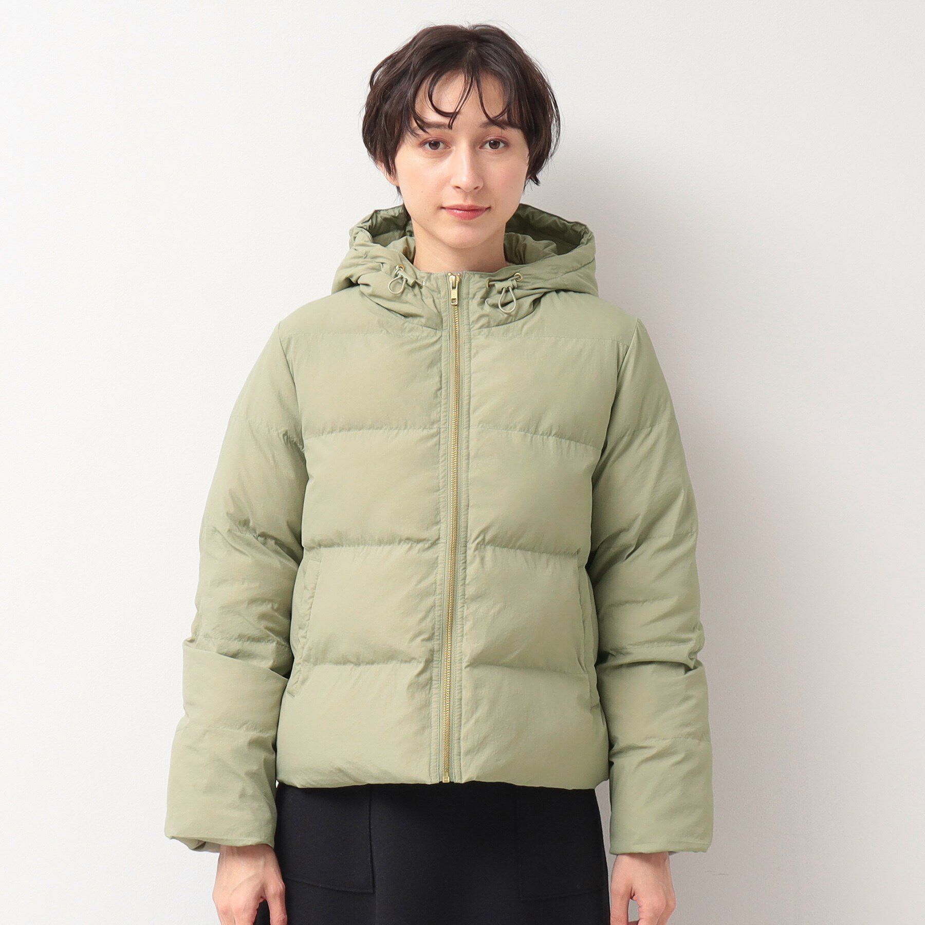 Dessin「フード付き中綿ショートコート」|ダウン|