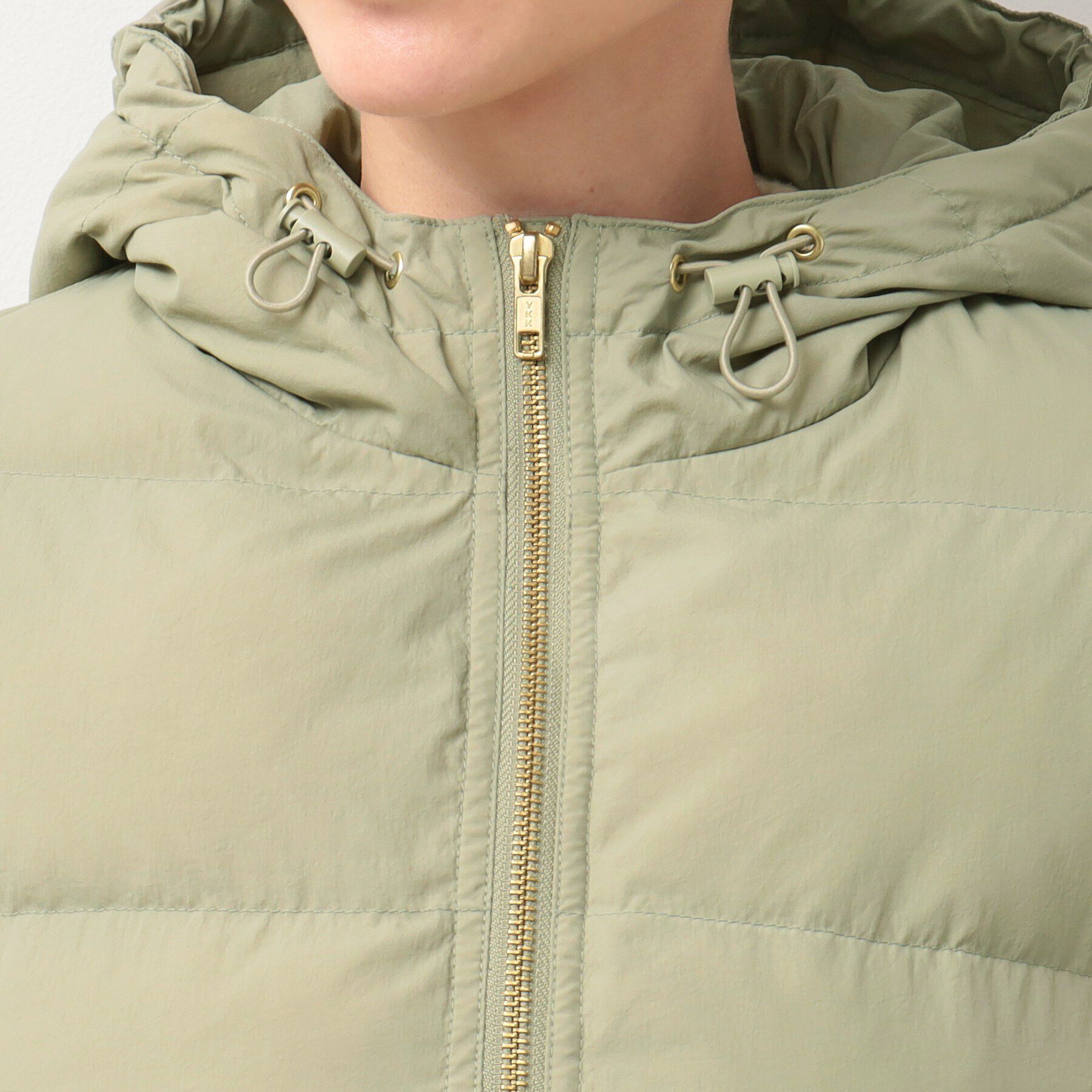 Dessin「フード付き中綿ショートコート」|ダウン|