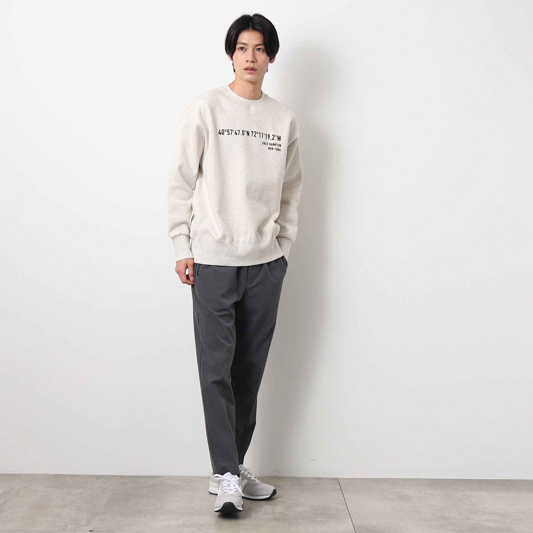 Dessin「【ユニセックス】座標プリントスウェット」|パーカー|