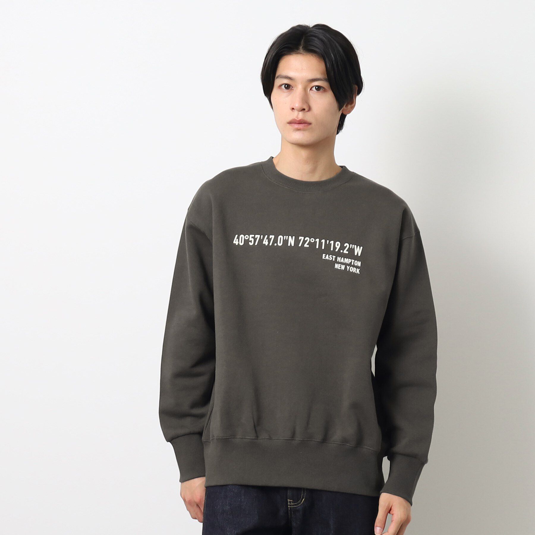 Dessin「【ユニセックス】座標プリントスウェット」|パーカー|