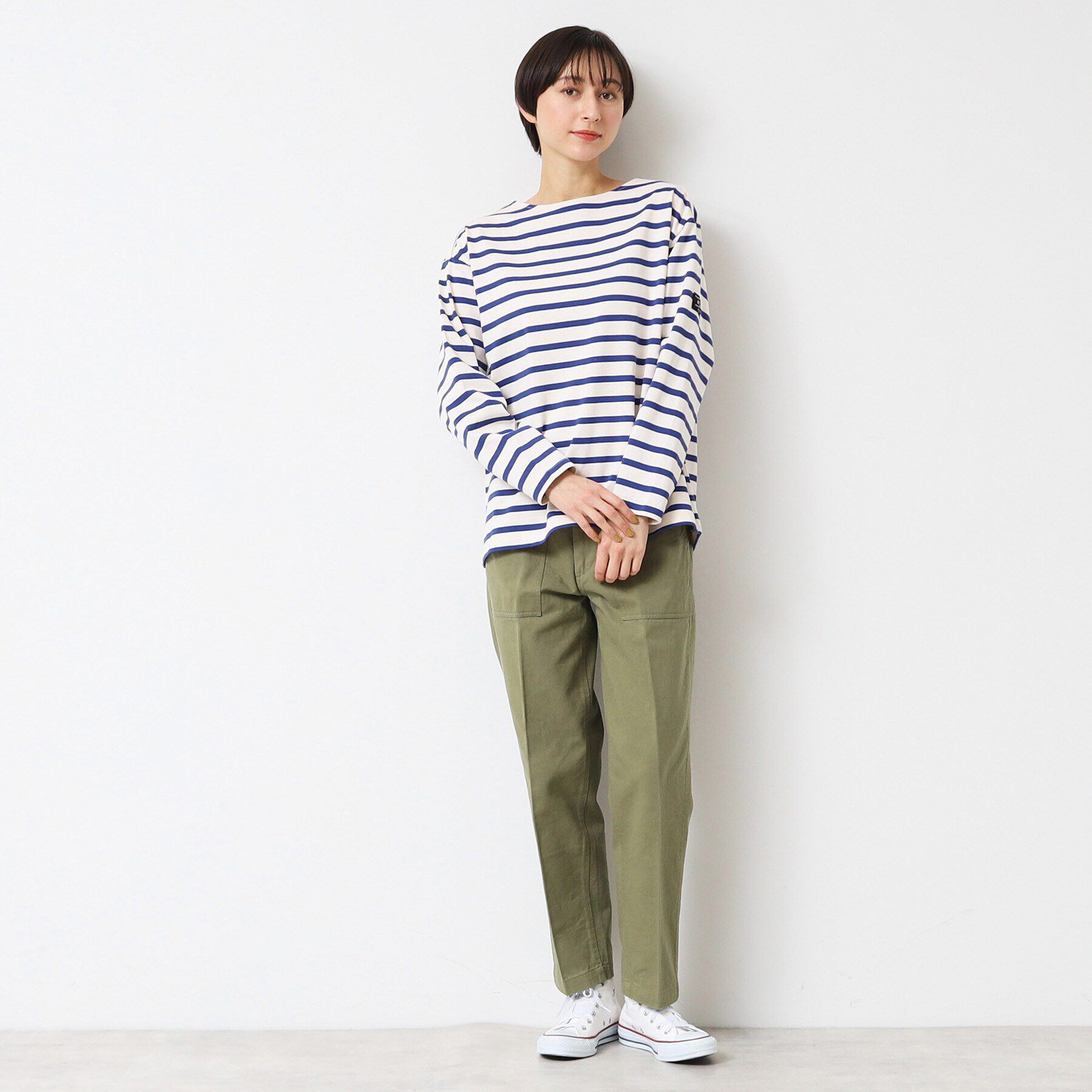 Dessin「◆【ユニセックス】ボーダー長袖Tシャツ」|Tシャツ・カットソー|