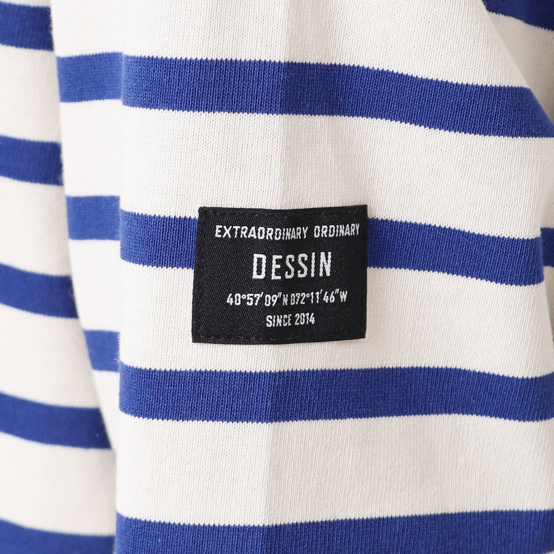 Dessin「◆【ユニセックス】ボーダー長袖Tシャツ」|Tシャツ・カットソー|