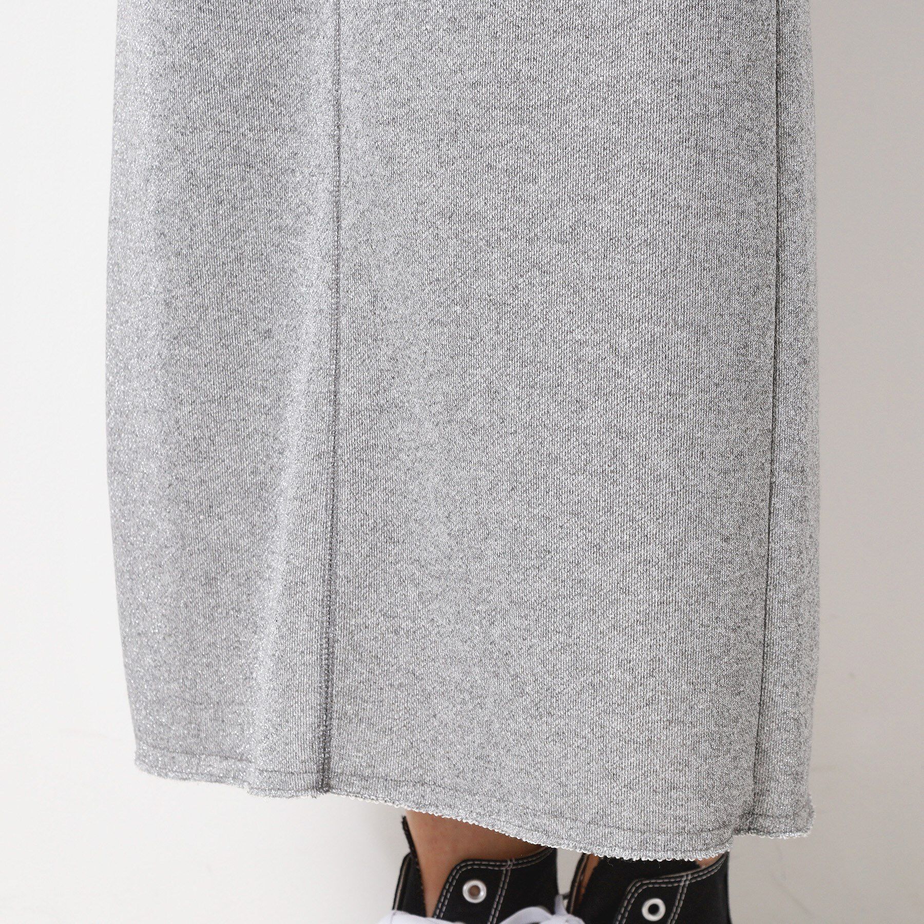 Dessin「【セットアップ可能・洗える】ラメ入り裏毛タイトスカート（S～L）」|スカート|