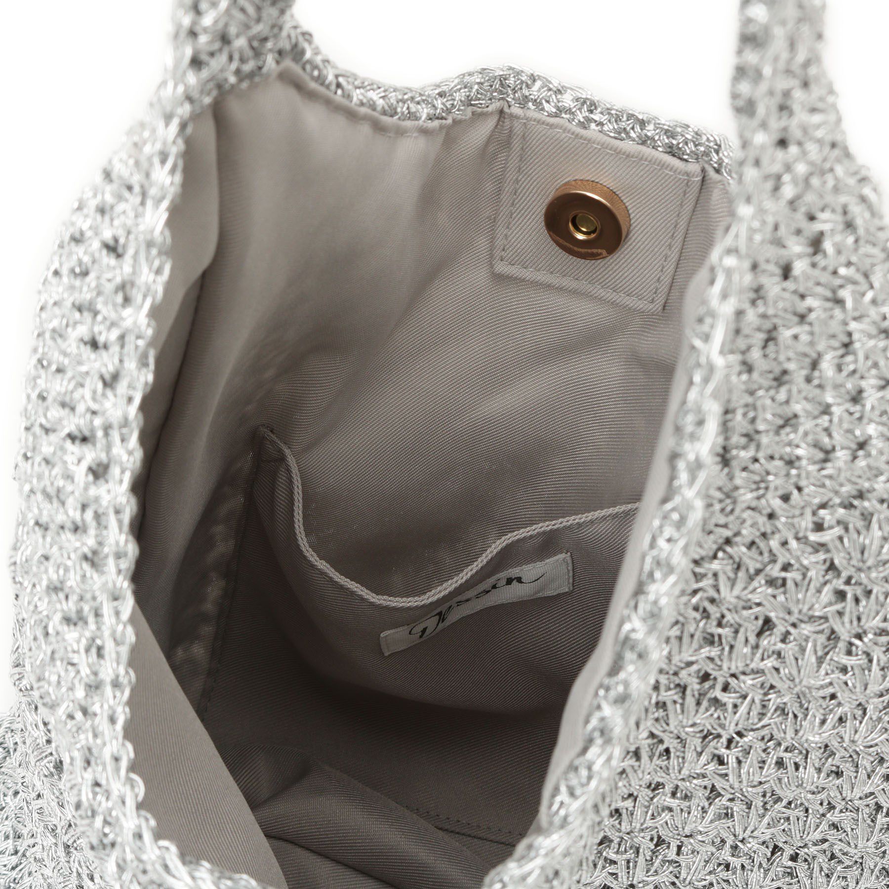 Dessin「【軽量】メタリックヤーンワンハンドルバッグ」|トートバッグ|