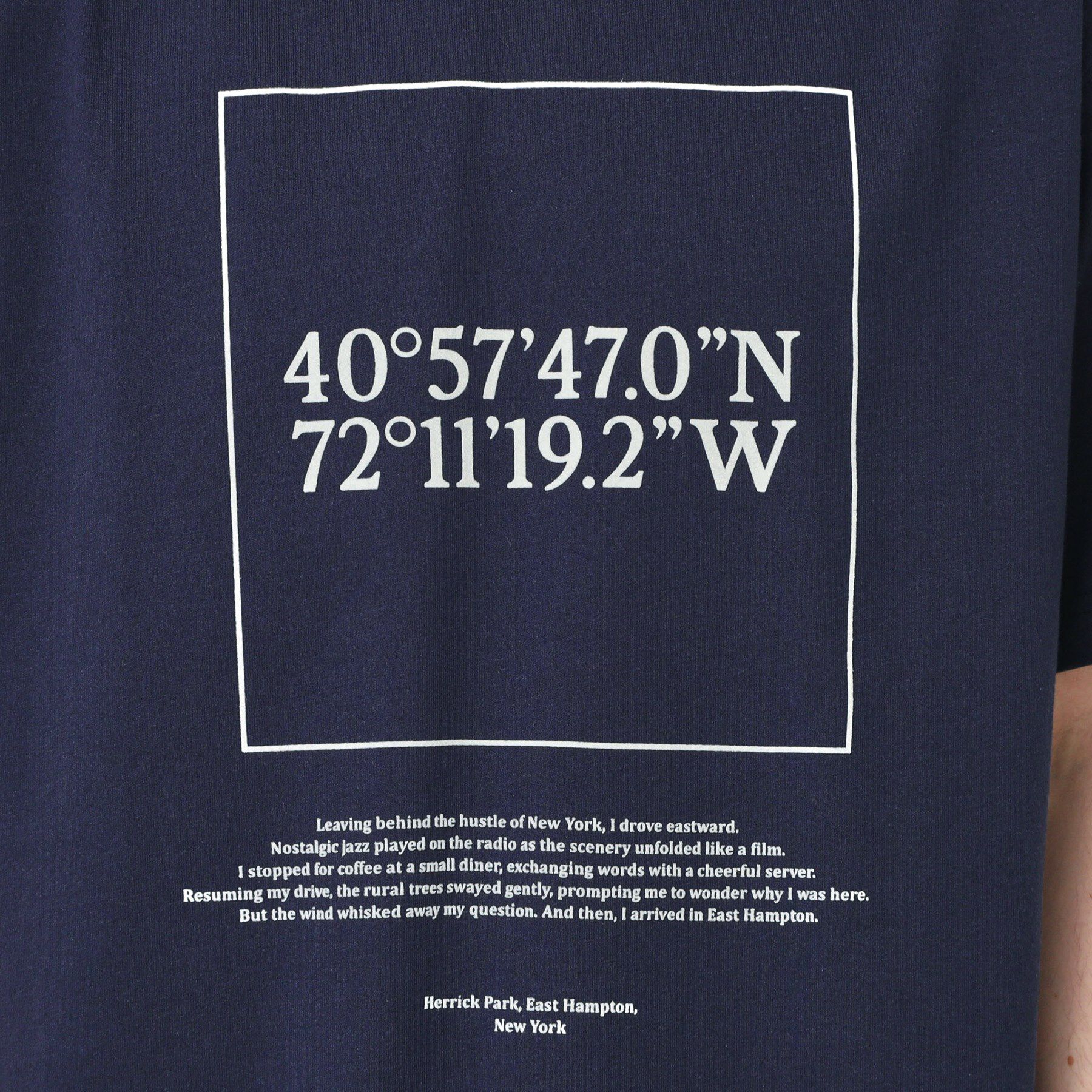 Dessin「【ユニセックス・洗える】座標プリントTシャツ」|Tシャツ・カットソー|