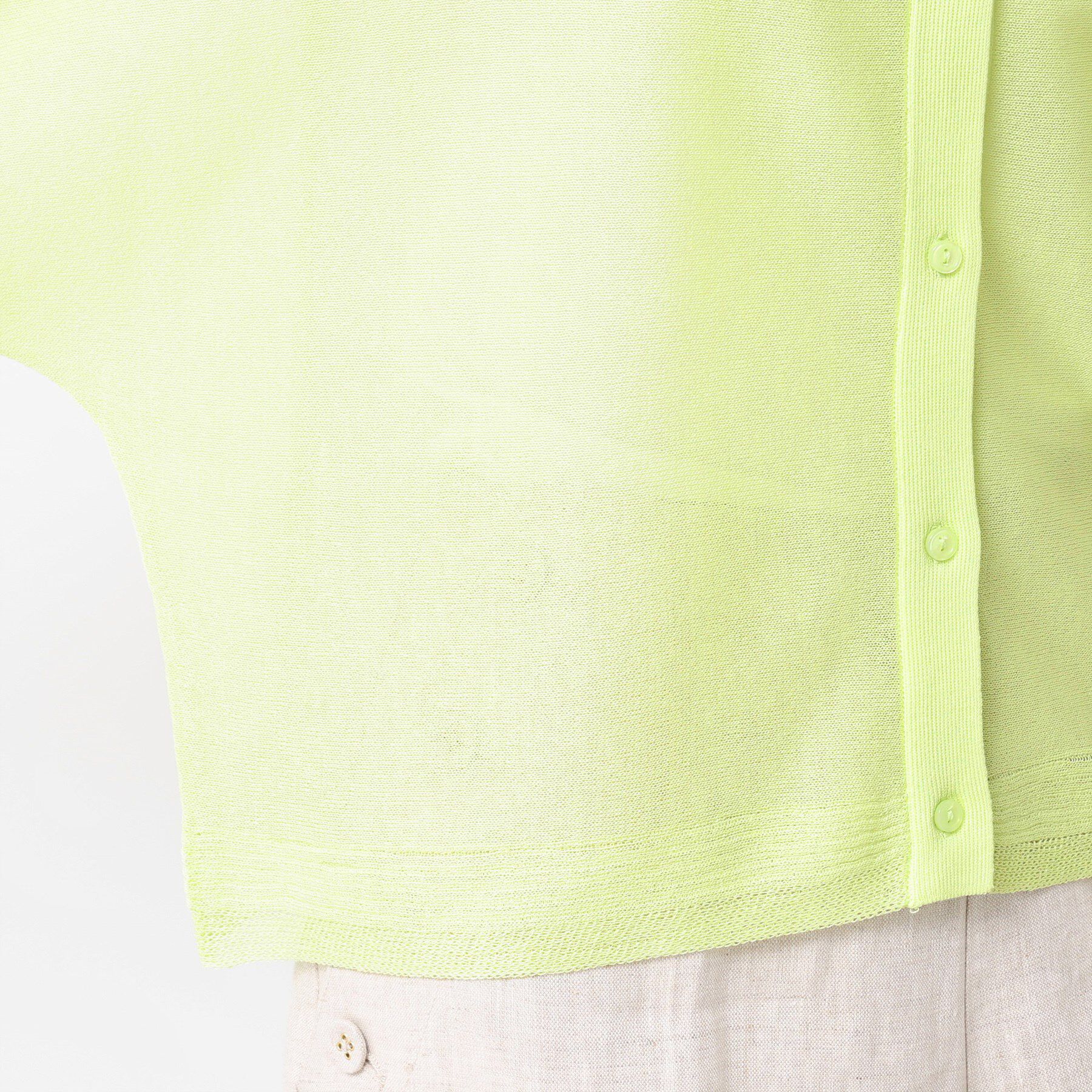 Dessin「【前後2WAY・洗える】シアーカーディガン」|カーディガン|