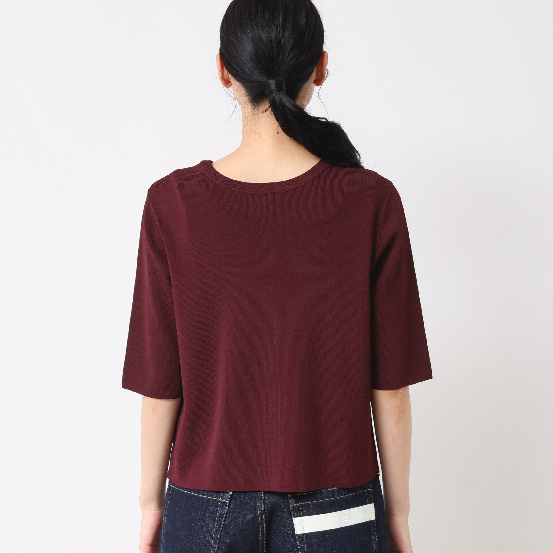 Dessin「【UVカット/洗える】2WAY五分袖カーディガン」|ニット・セーター|