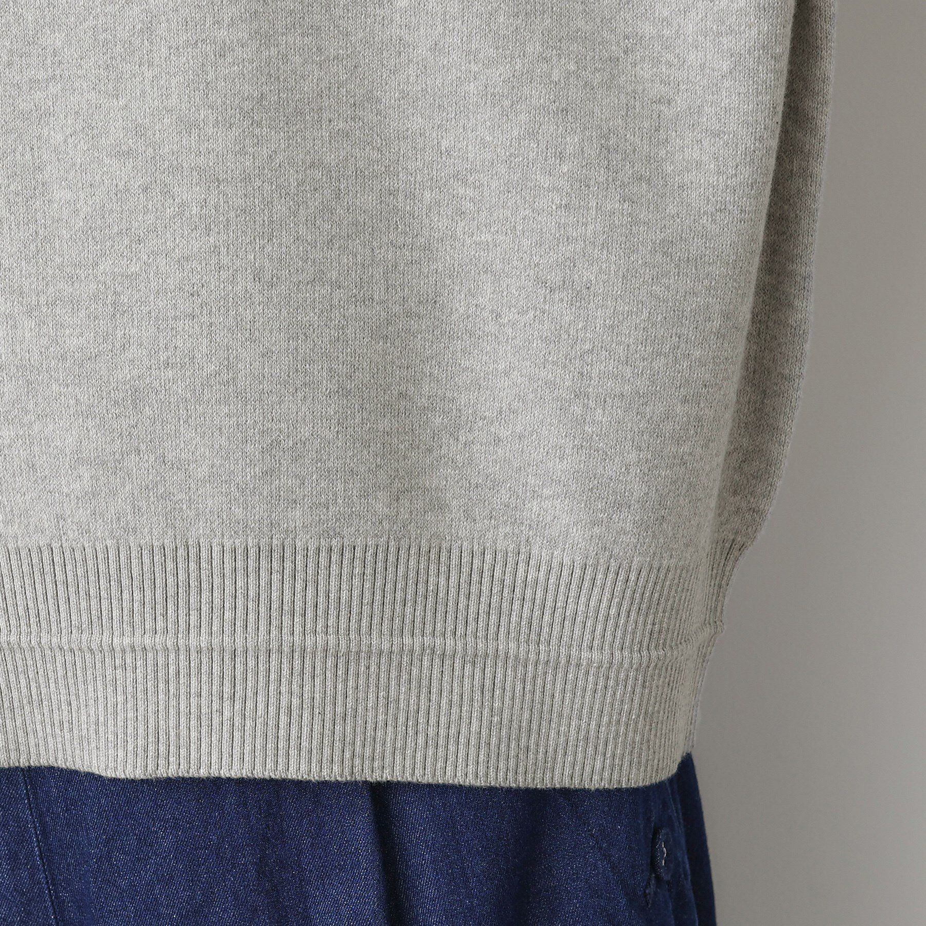 Dessin「【洗える】メッセージ刺繍入りジャカードニット」|ニット・セーター|