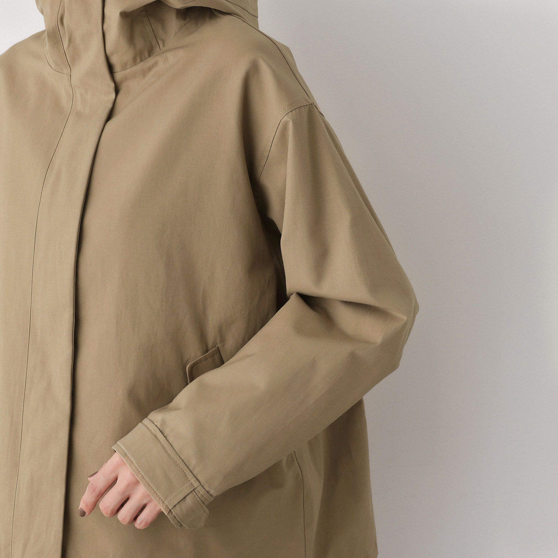 Dessin「【洗える】裾ドローコード付きマウンテンパーカ」|その他|