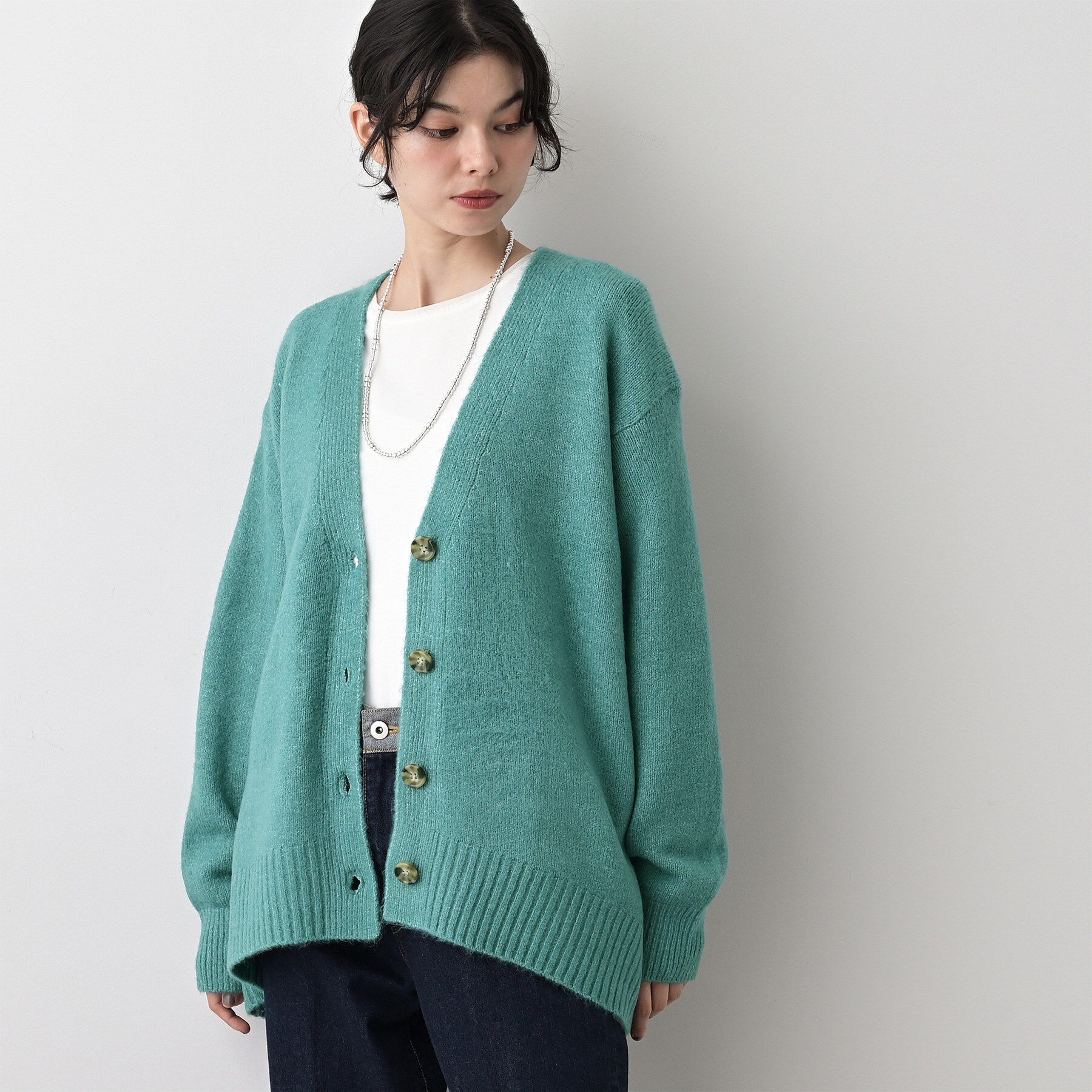 Dessin「【洗える】ウォームソフトカーディガン」|カーディガン|