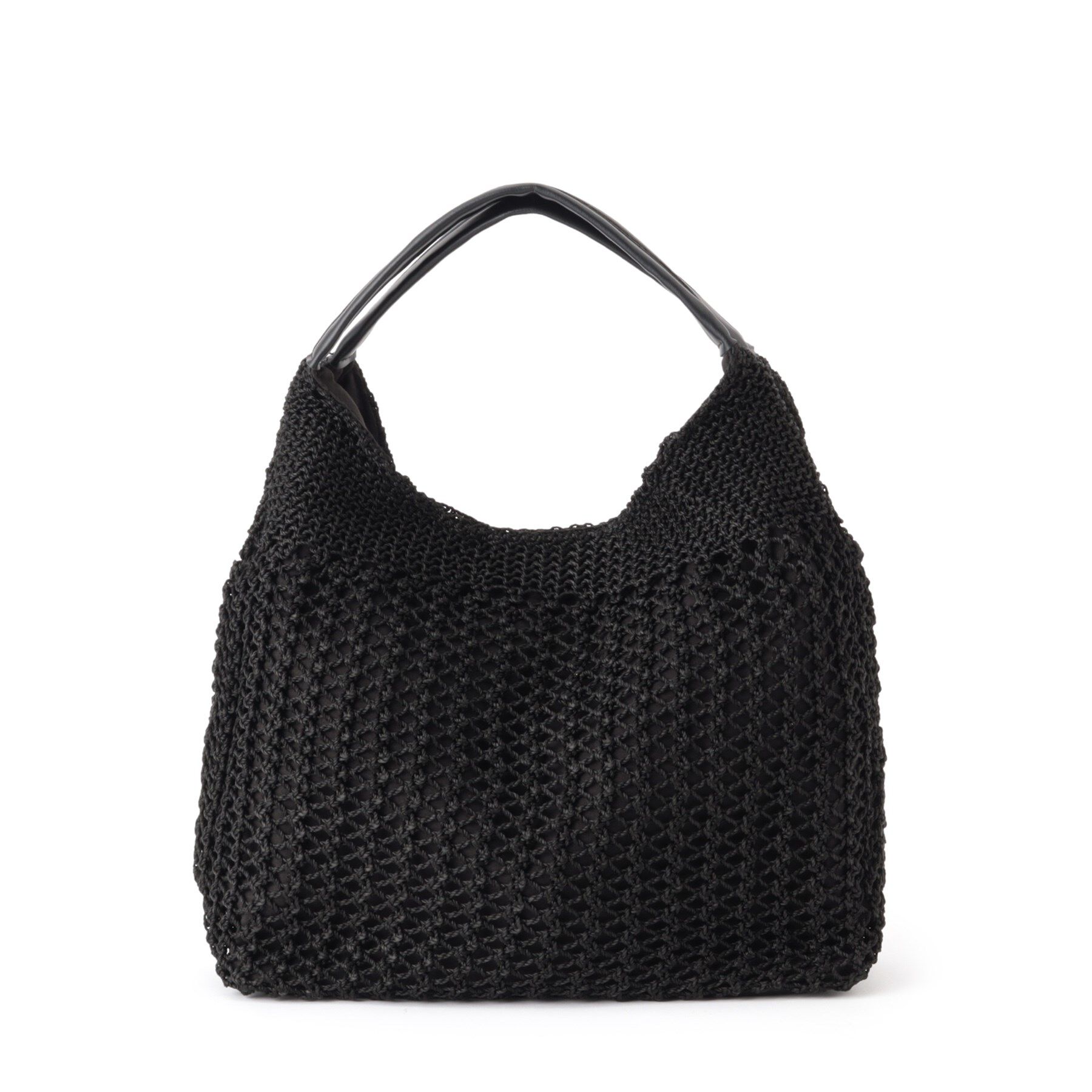 ITS&rsquo;DEMO「コード編みラウンドトート」|トートバッグ|