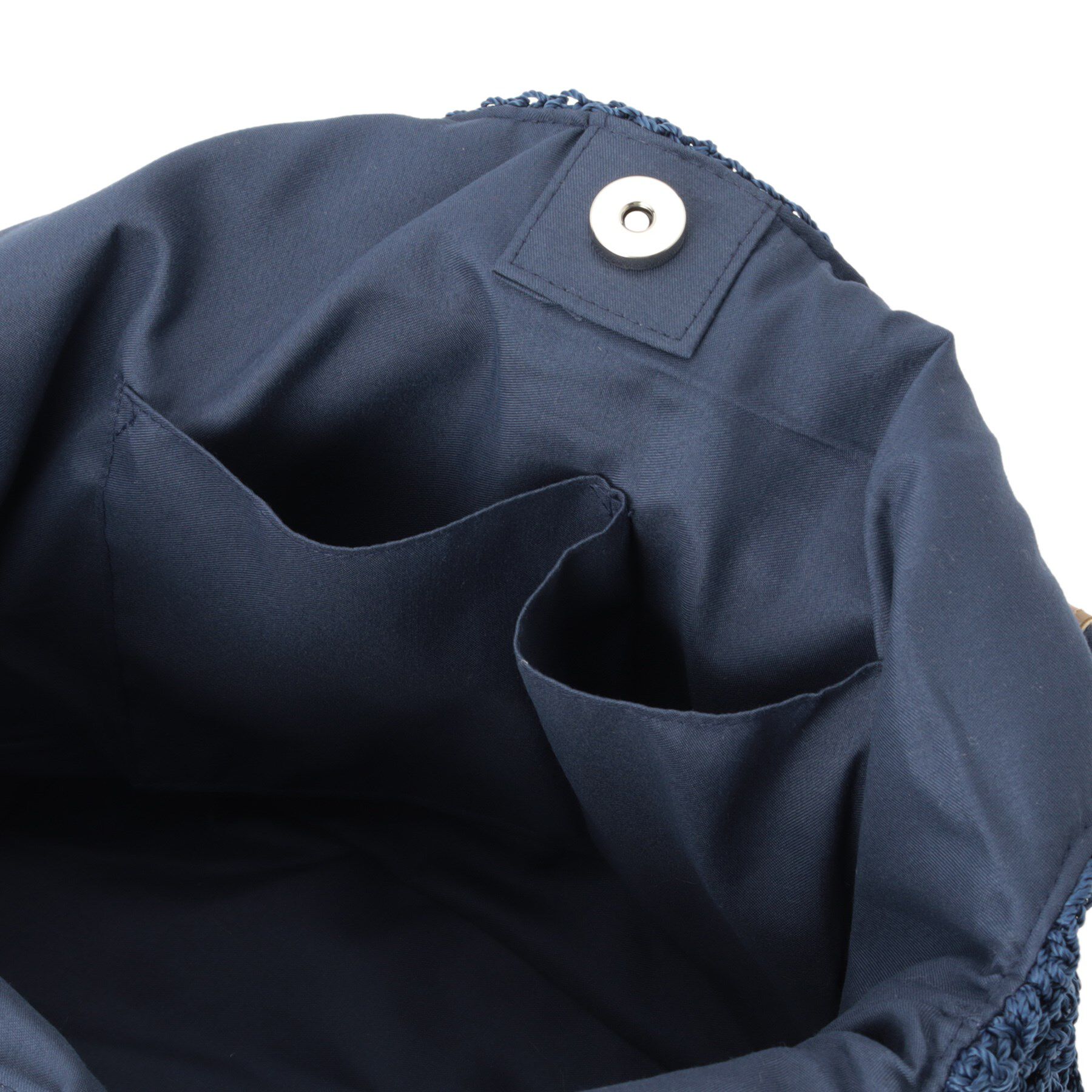 ITS&rsquo;DEMO「コード編みラウンドトート」|トートバッグ|