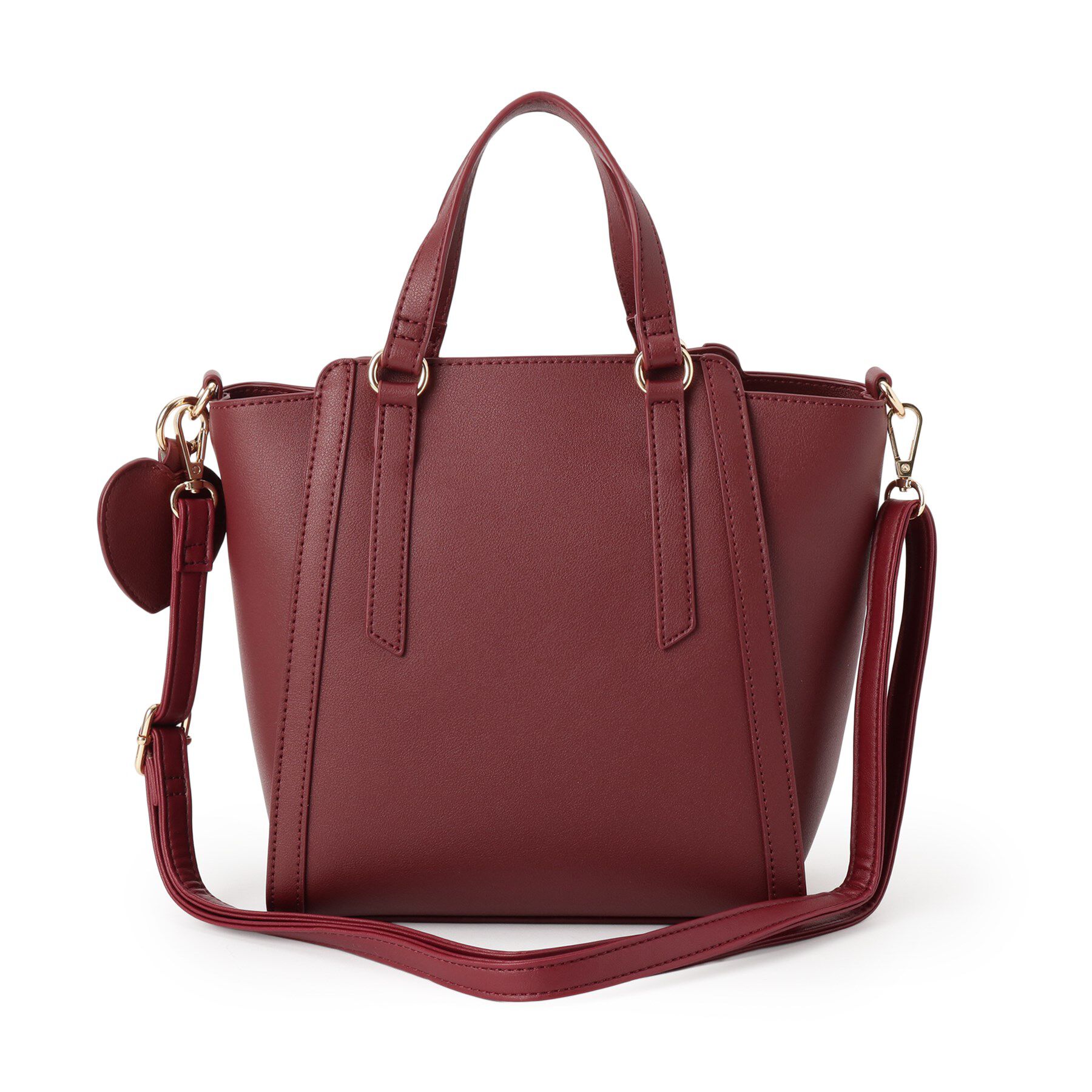 ITS&rsquo;DEMO「ミラーチャーム付き2WAYトート」|ハンドバッグ|