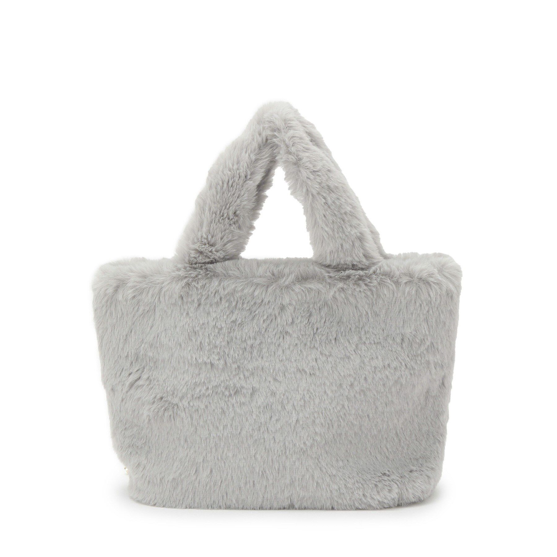 ITS&rsquo;DEMO「チャーム付きフェイクファートート」|トートバッグ|