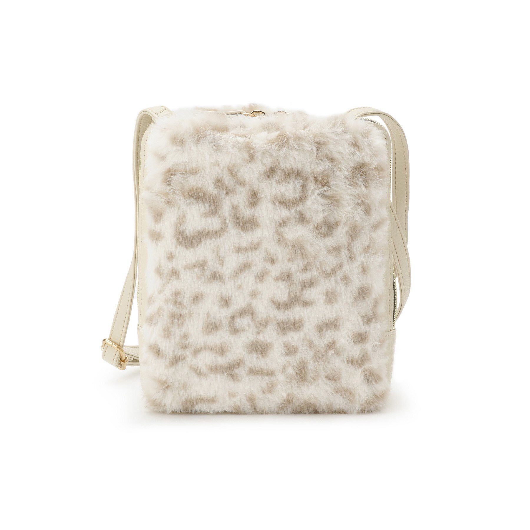 ITS&rsquo;DEMO「三層フェイクファーミニショルダー」|ショルダー・メッセンジャー|