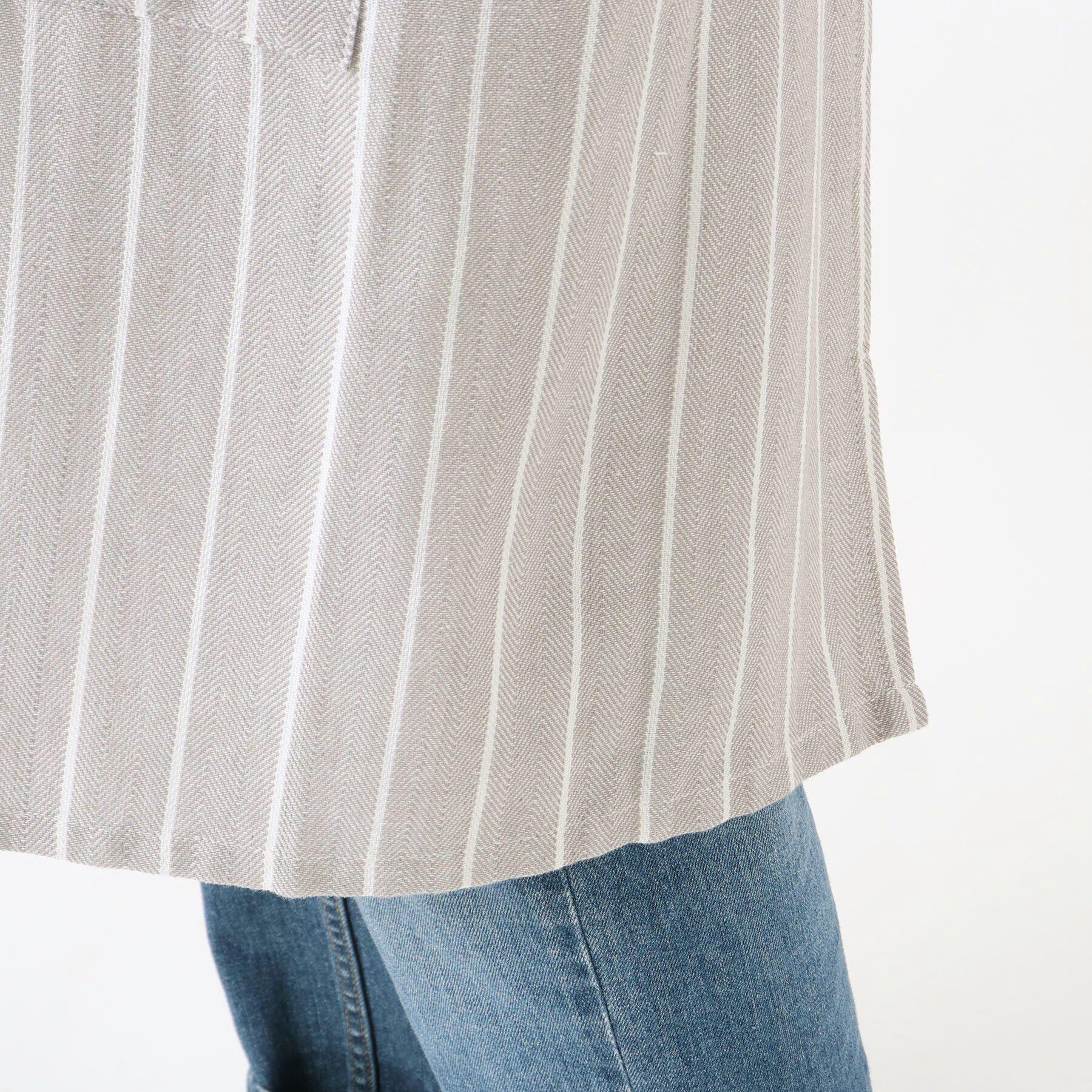 212 KITCHEN STORE「ヘリンボーンストライプエプロン GY」|食器・キッチングッズ|