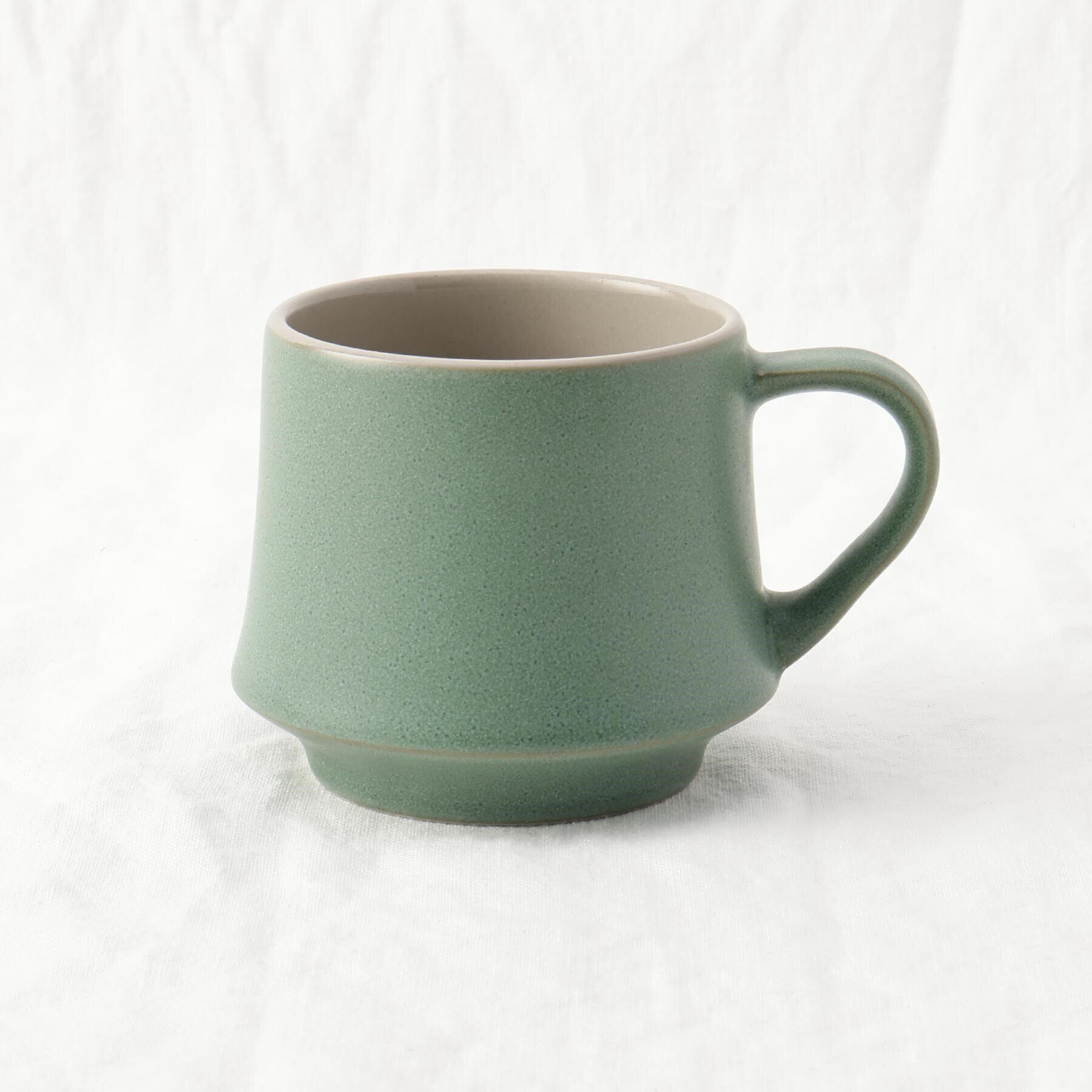 212 KITCHEN STORE「ORIGAMI フレア マグカップビンテージグリーン」|グラス・マグカップ|その他