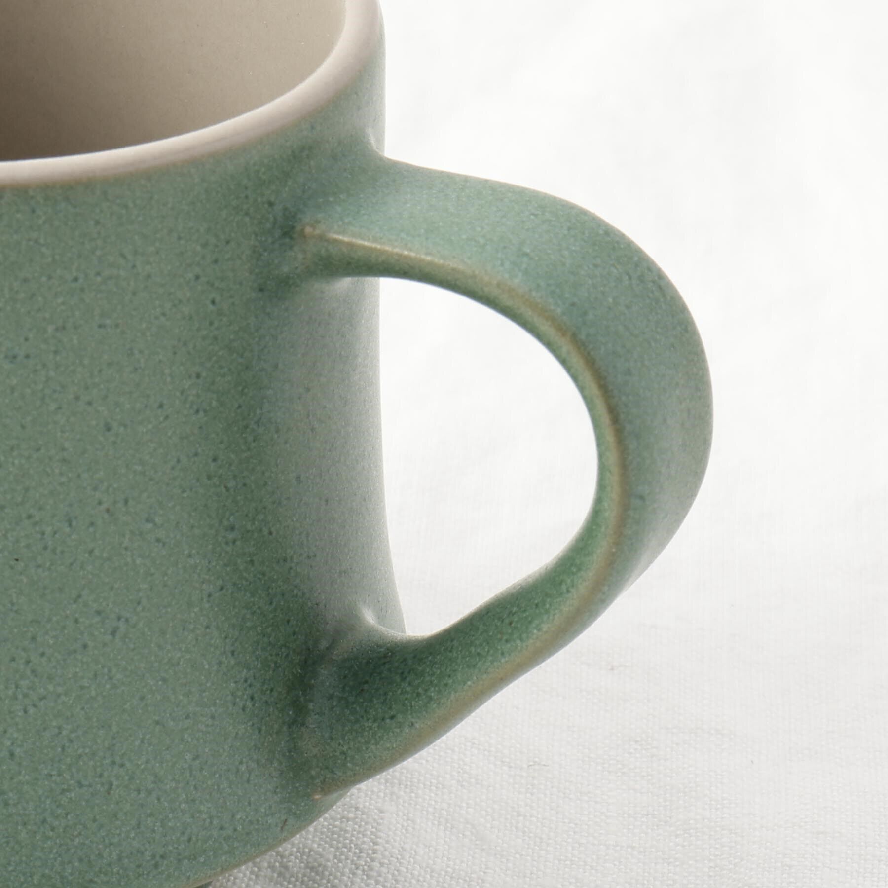 212 KITCHEN STORE「ORIGAMI フレア マグカップビンテージグリーン」|グラス・マグカップ|