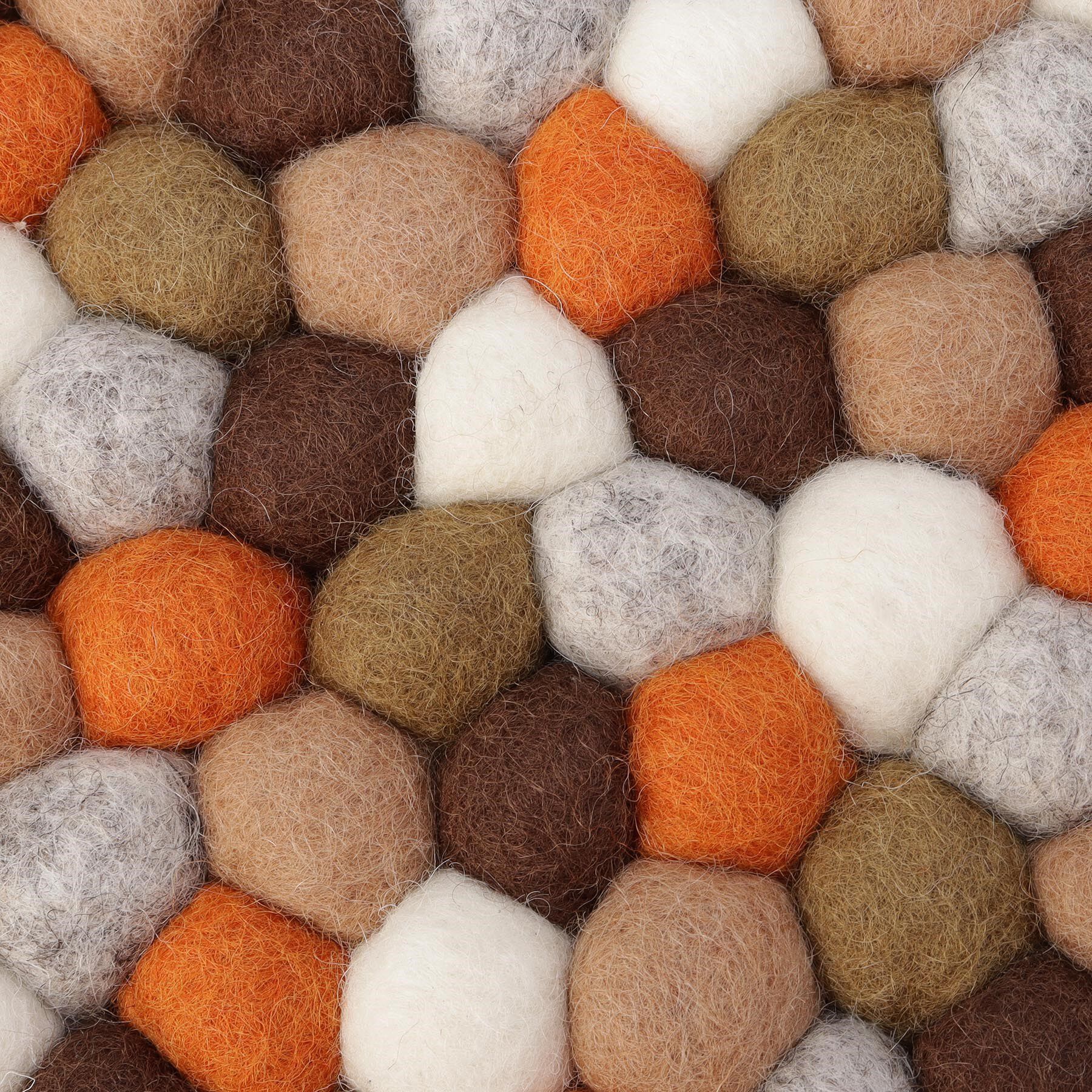 212 KITCHEN STORE「ポコポコラウンド 鍋敷き 21cm BR」|食器・キッチングッズ|