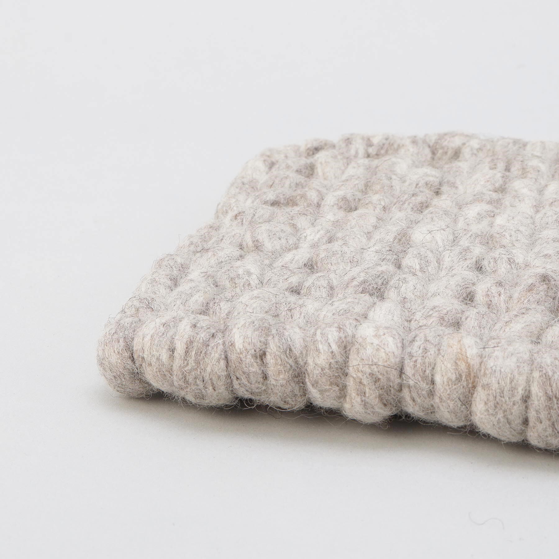 212 KITCHEN STORE「スクエアニット 鍋敷き21&times;21cm GY」|食器・キッチングッズ|