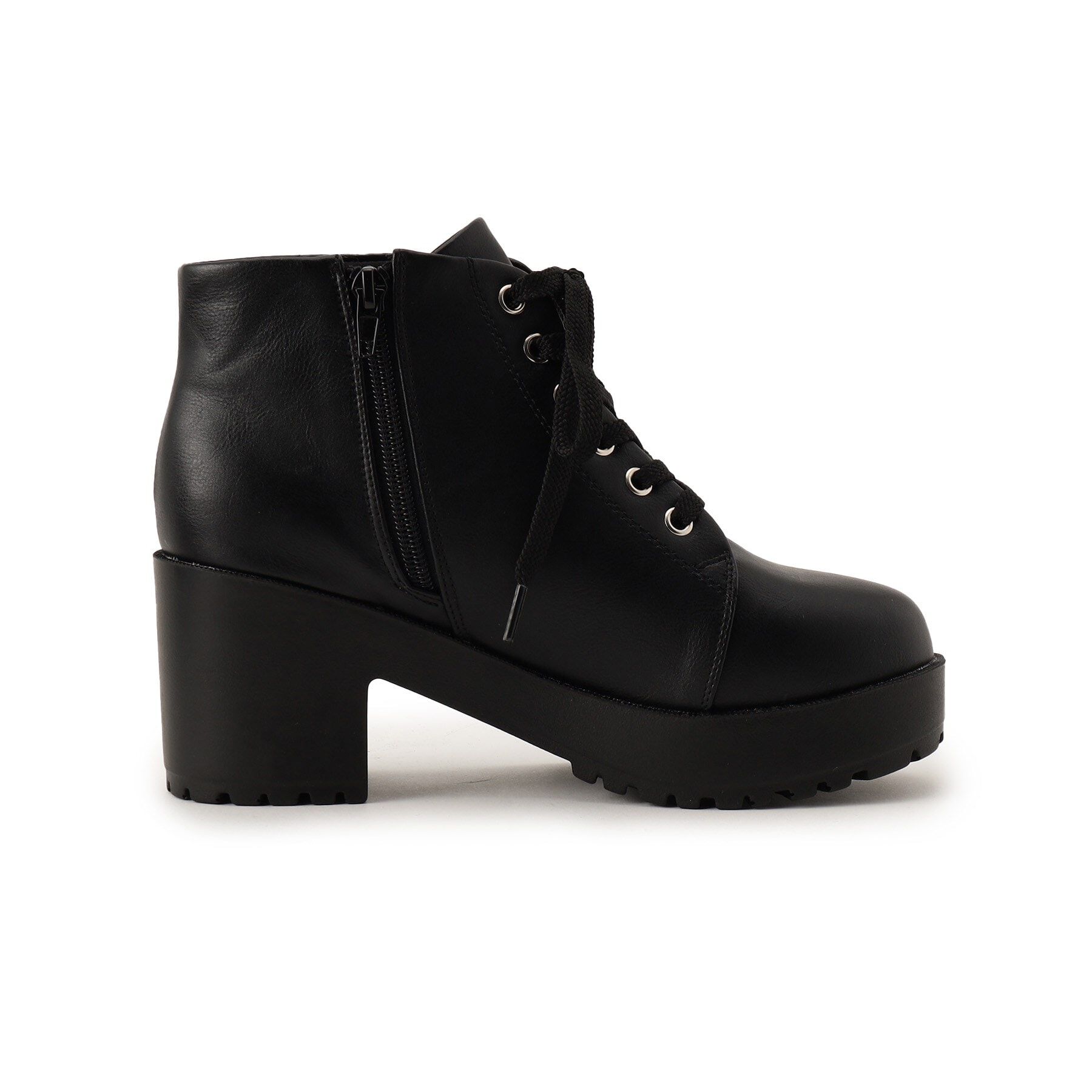 csT&P「◆タンク底レースアップショートブーツ」|ショートブーツ|