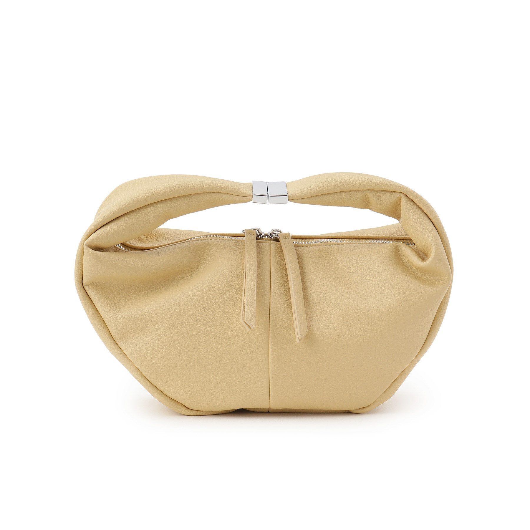 Ober Tashe「横型ワンハンドル手提げ」|ハンドバッグ|イエロー(032)