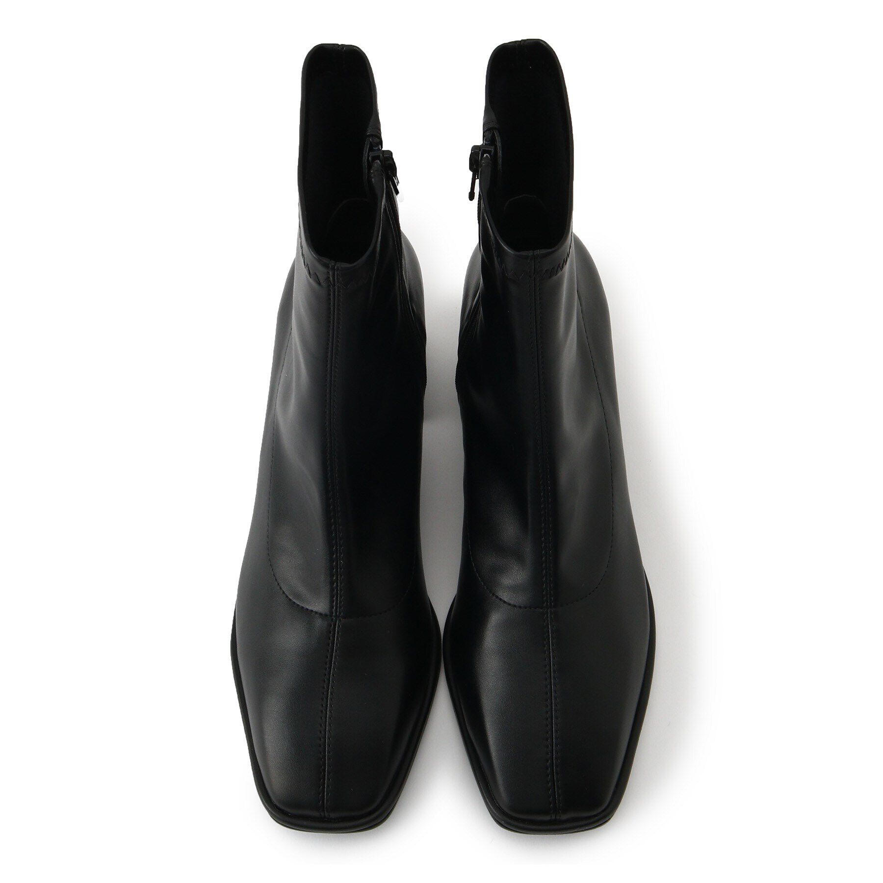 ESPERANZA「スクエアトゥストレッチショートブーツ」|ショートブーツ|