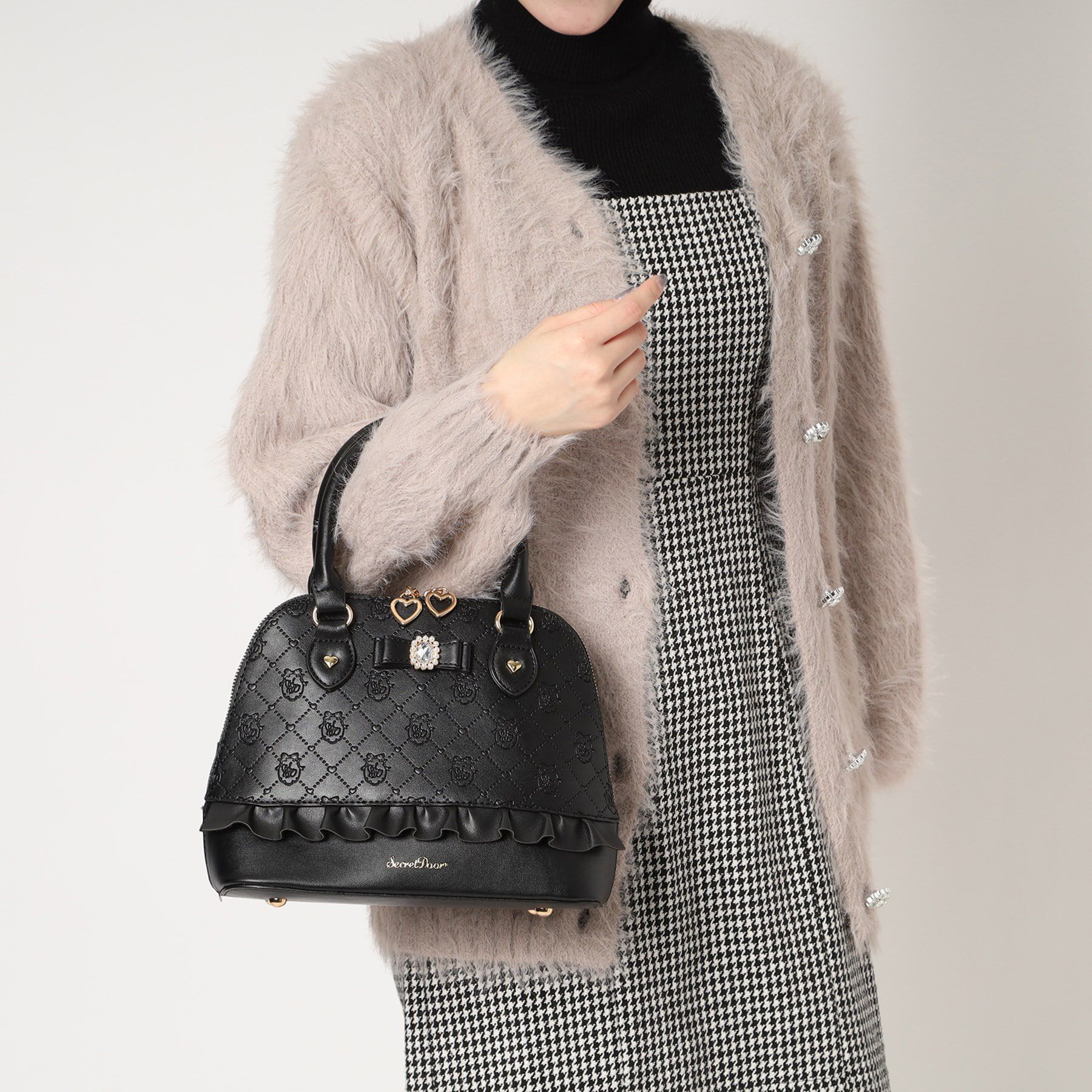 Ober Tashe「ガーリー2WAYミニボストン」|ショルダー・メッセンジャー|