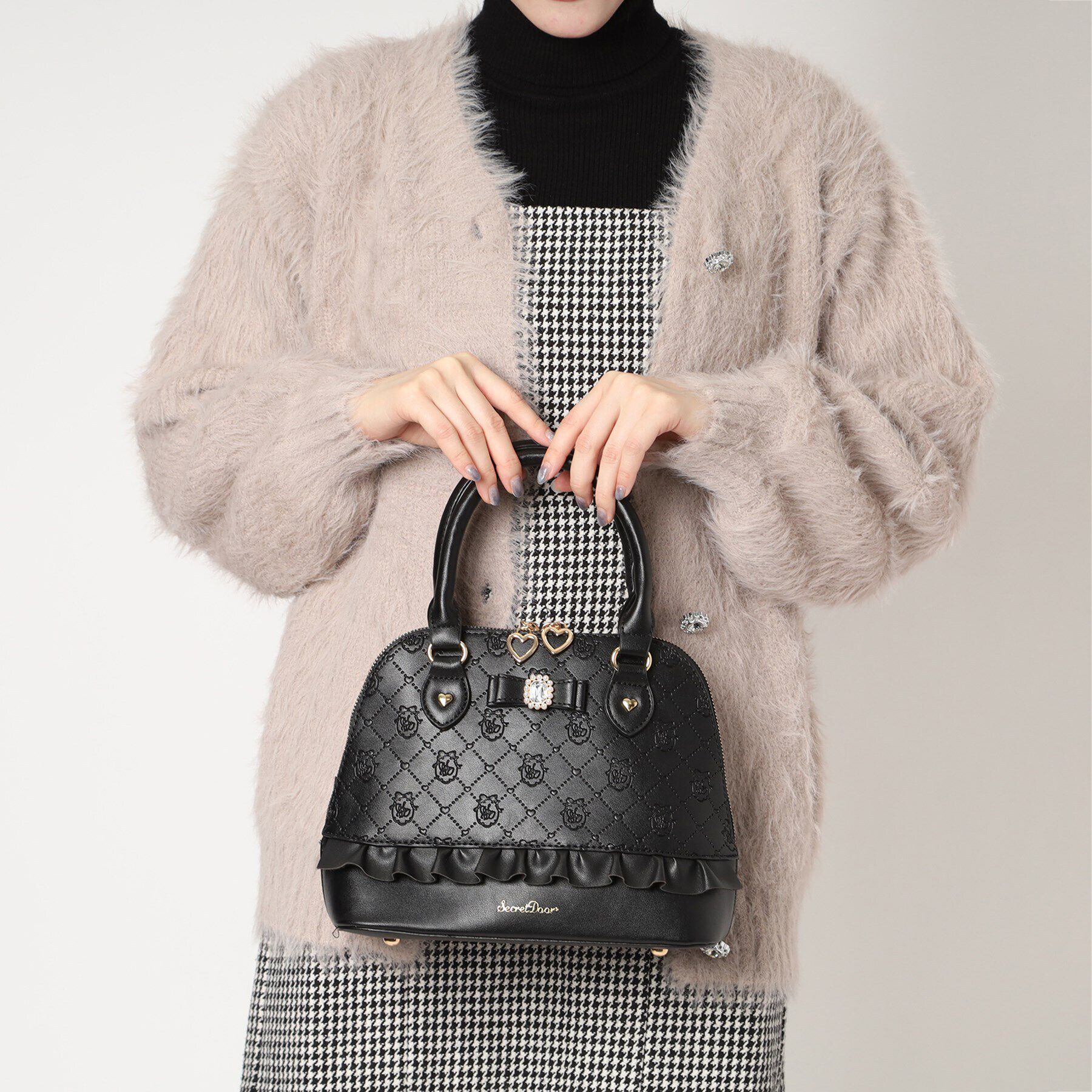 Ober Tashe「ガーリー2WAYミニボストン」|ショルダー・メッセンジャー|