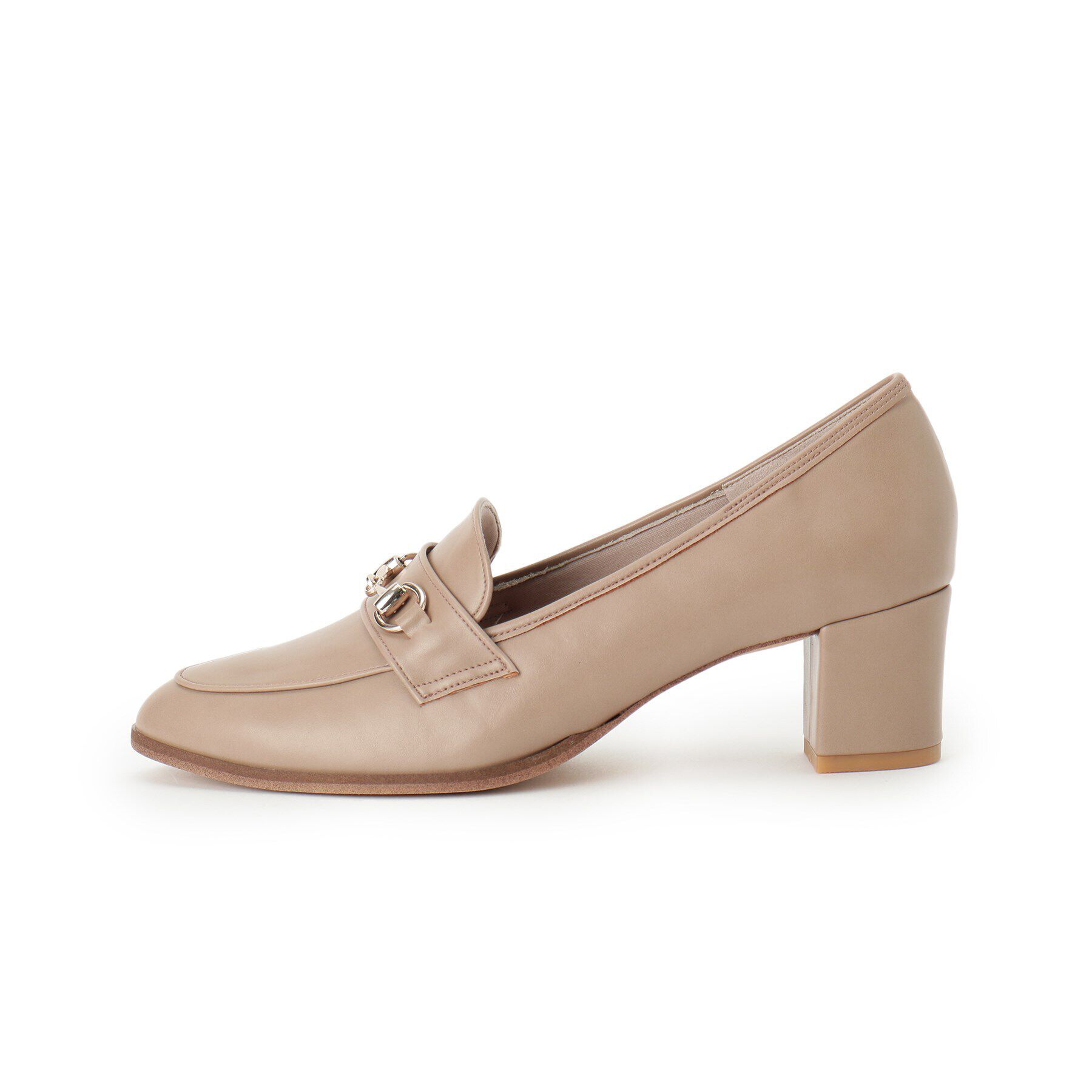 ESPERANZA「ミドルヒールビットローファー」|パンプス|