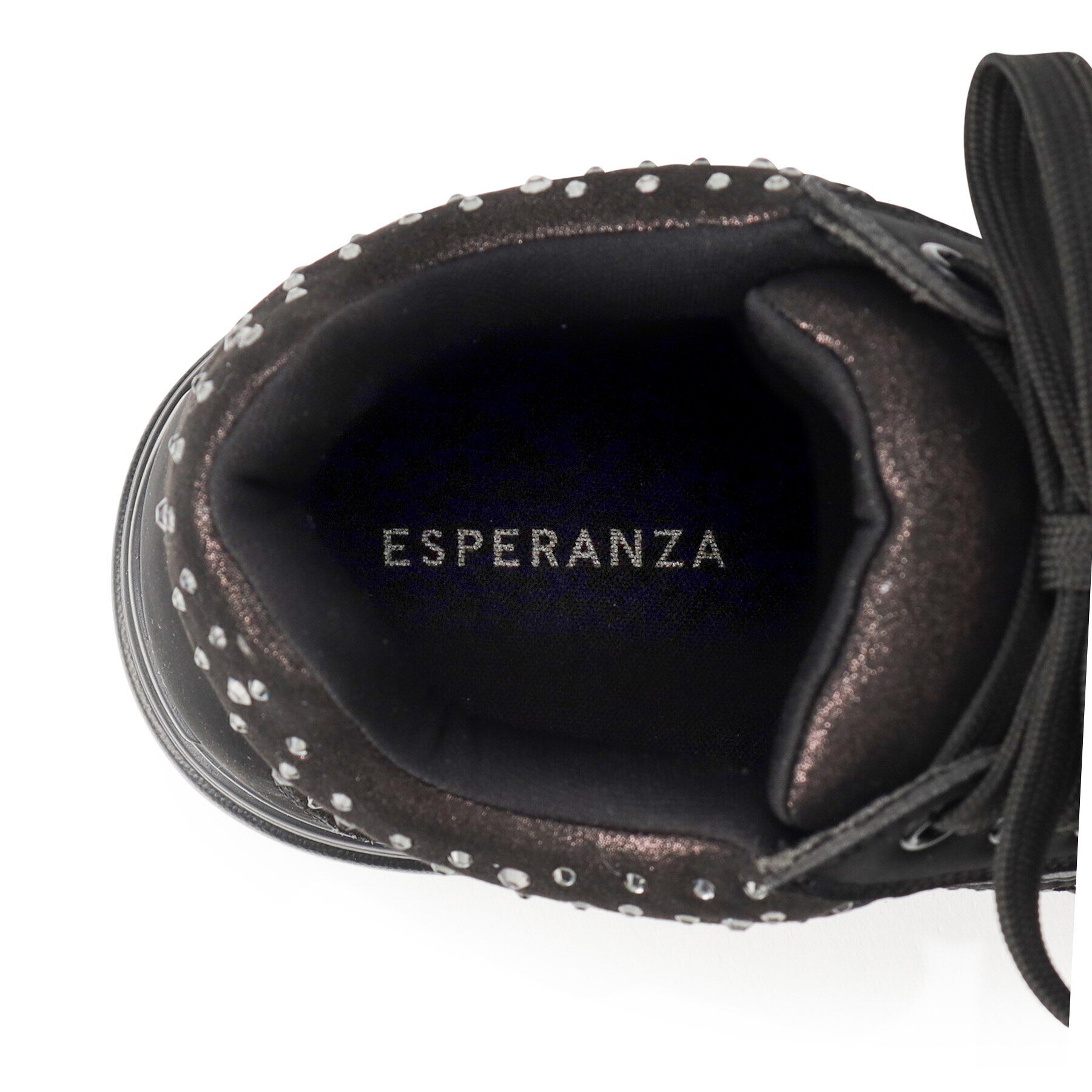 ESPERANZA「きゅんフィットインソールラインストーンスニーカー」|スニーカー|