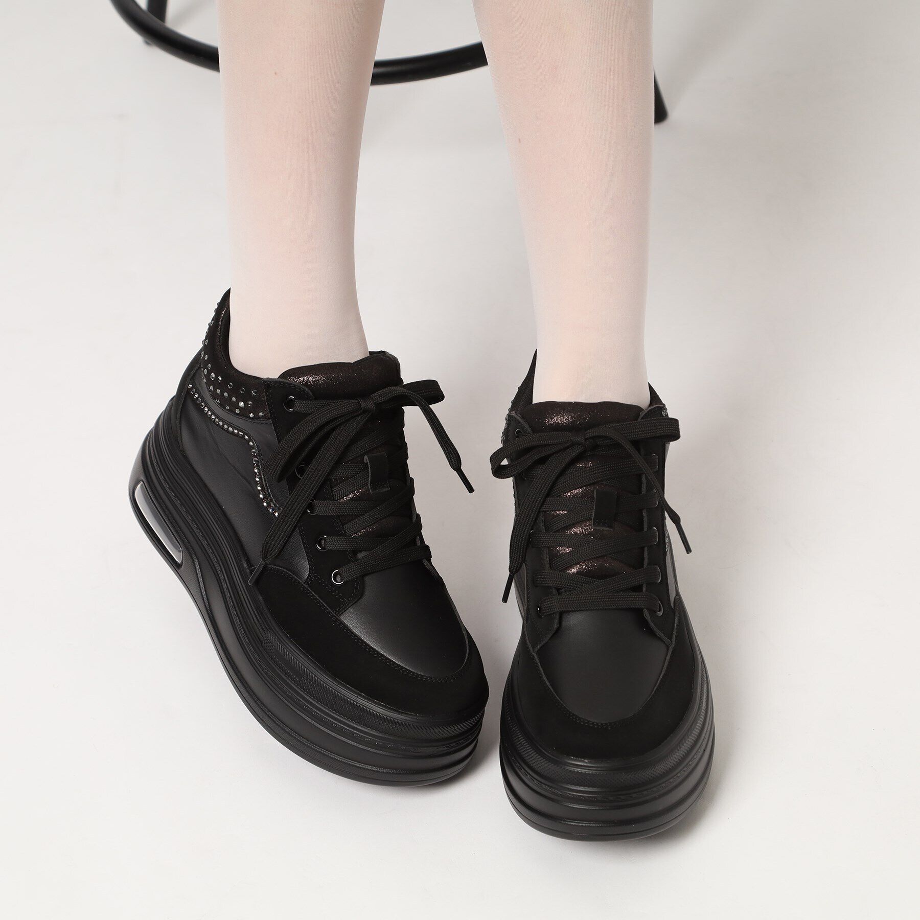 ESPERANZA「きゅんフィットインソールラインストーンスニーカー」|スニーカー|