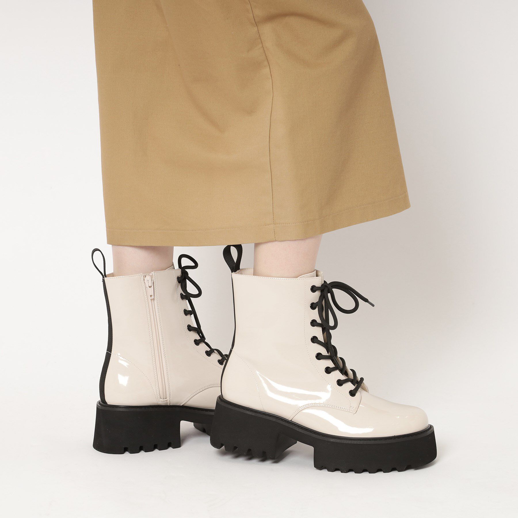 ESPERANZA「レースアップレインブーツ」|ショートブーツ|