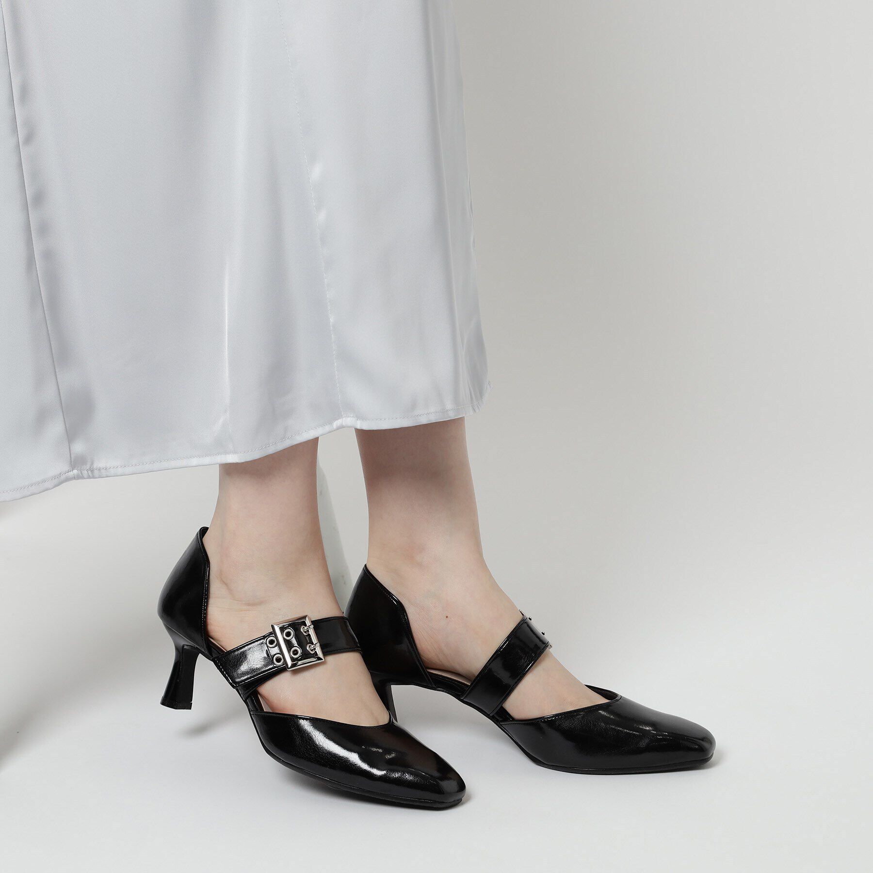 ESPERANZA「バックルセパレートパンプス」|パンプス|