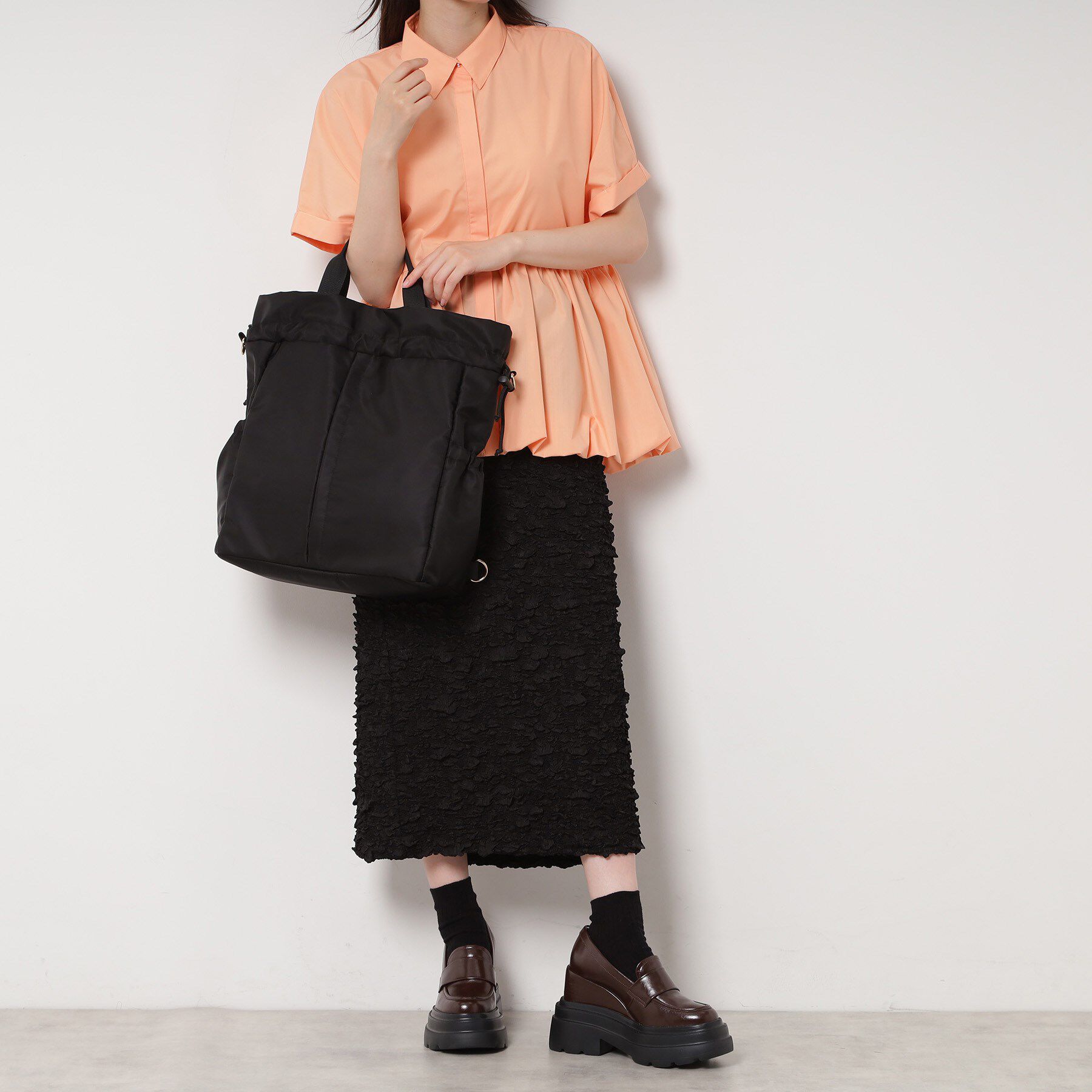 ESPERANZA「3WAYシャーリングリュック」|リュック|