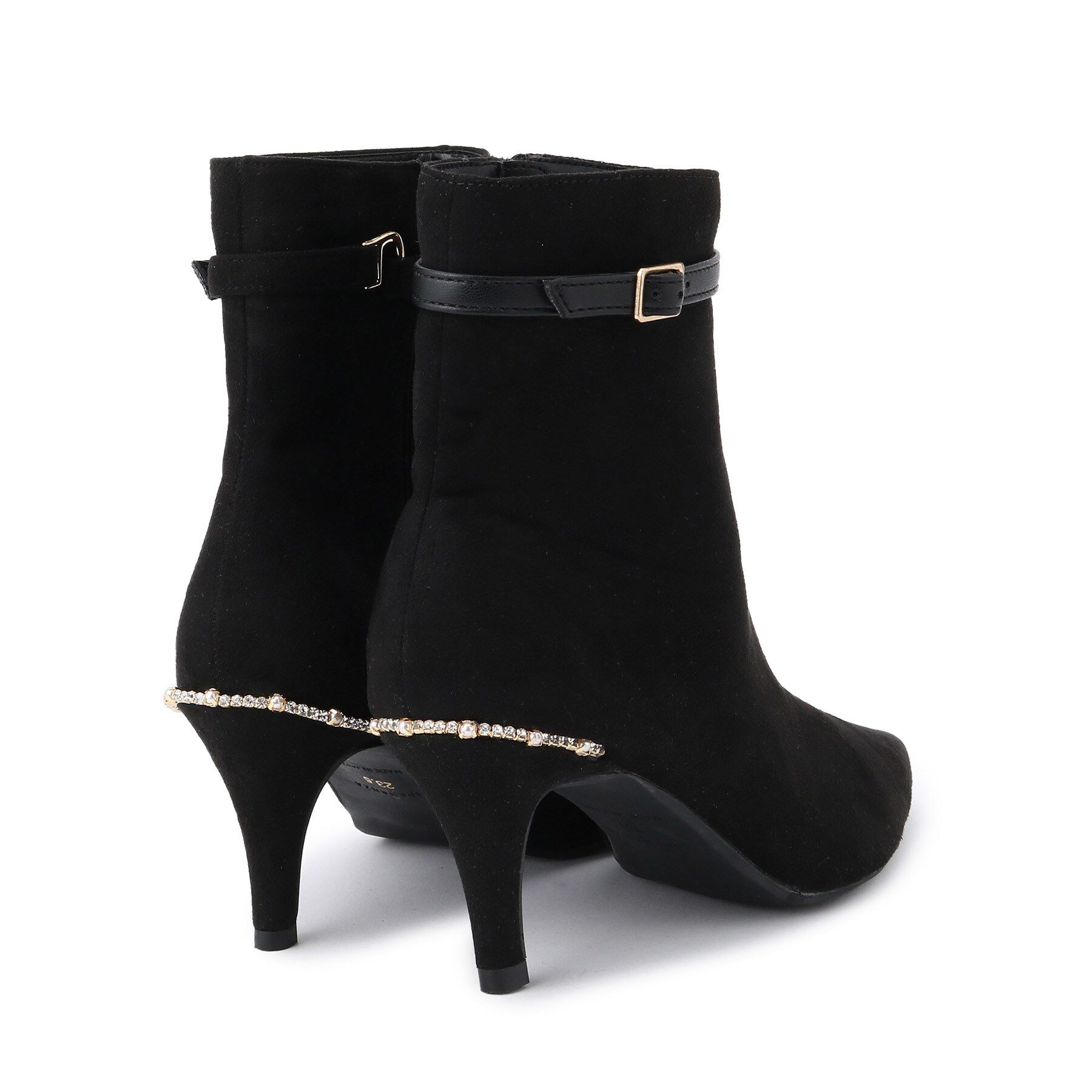 ESPERANZA「ジュエルヒールショートブーツ」|ショートブーツ|