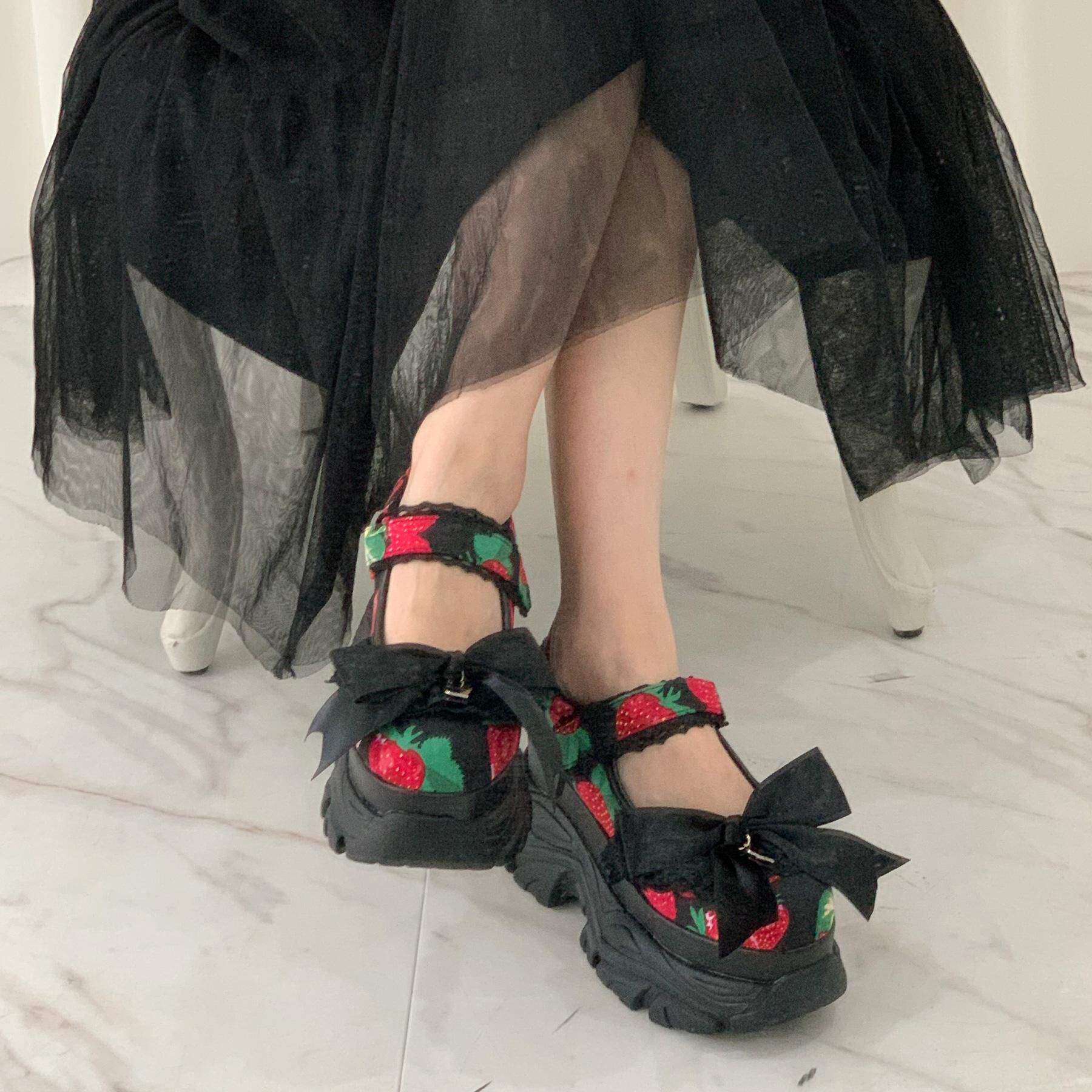 csT&P「夢見るシリーズ厚底2WAYスニーカー」|パンプス|