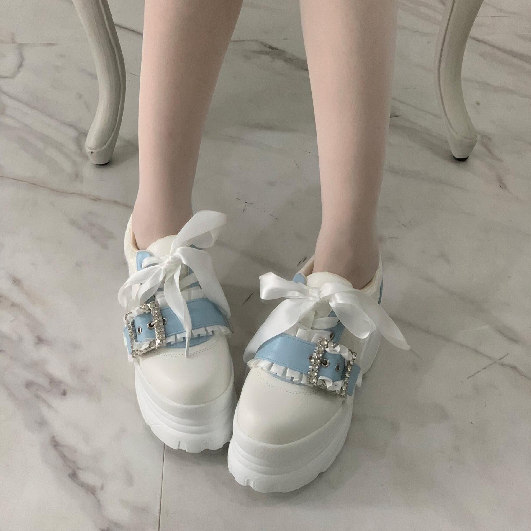 csT&P「夢見るシリーズキラキラ厚底スニーカー」|スニーカー|