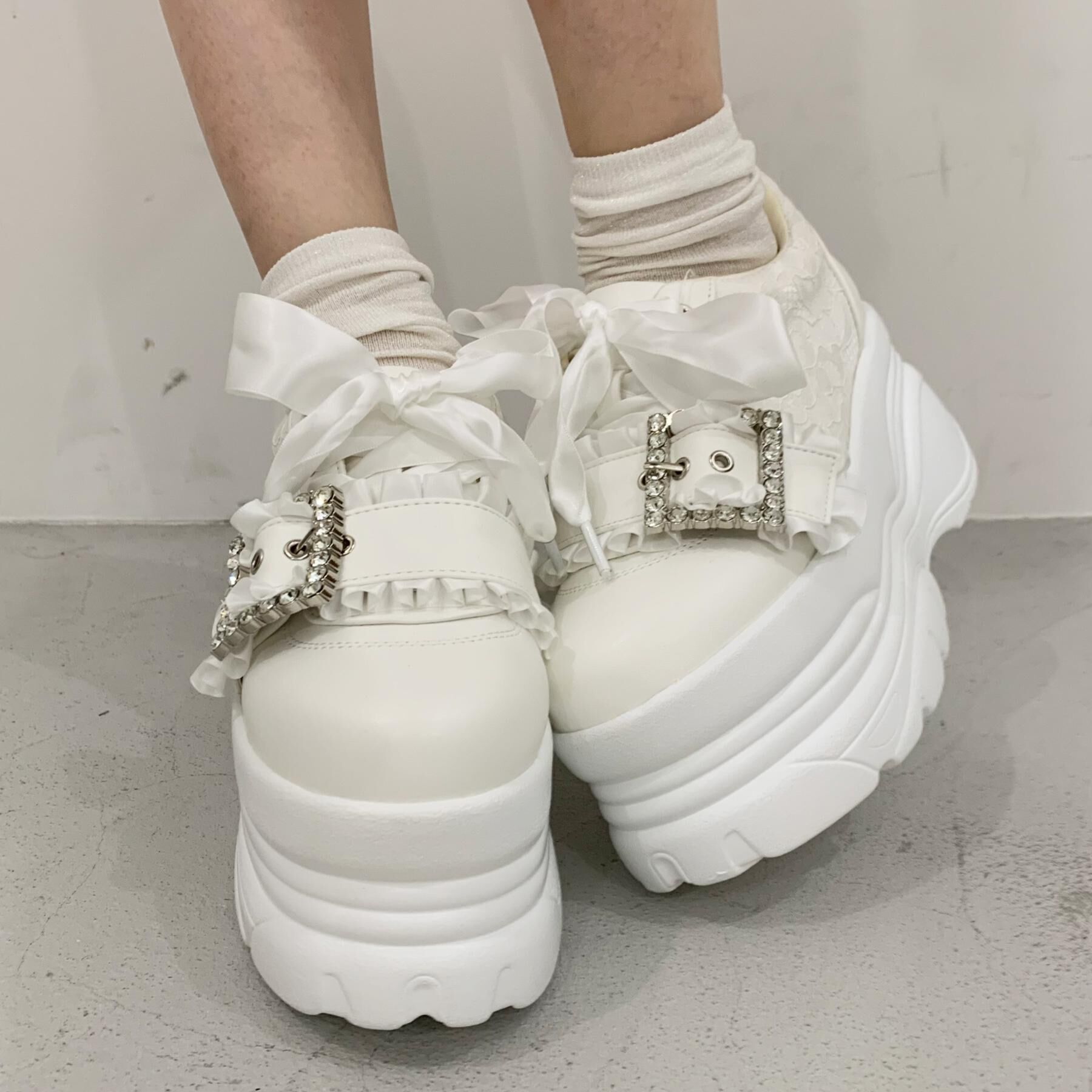 csT&P「夢見るシリーズキラキラ厚底スニーカー」|スニーカー|