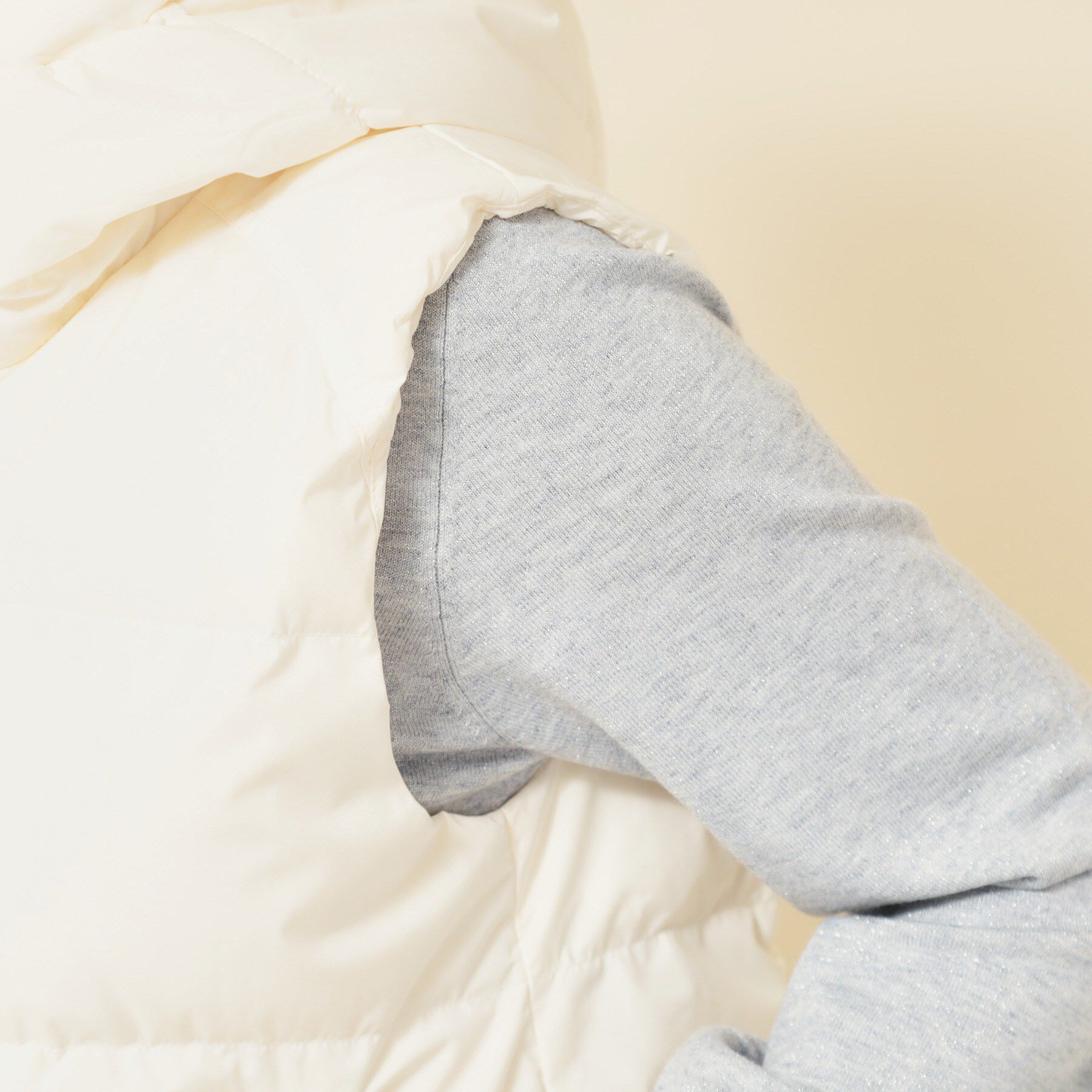 SunaUna「【フード付き／2色展開】ダウンベスト」|ダウンベスト・ベスト|