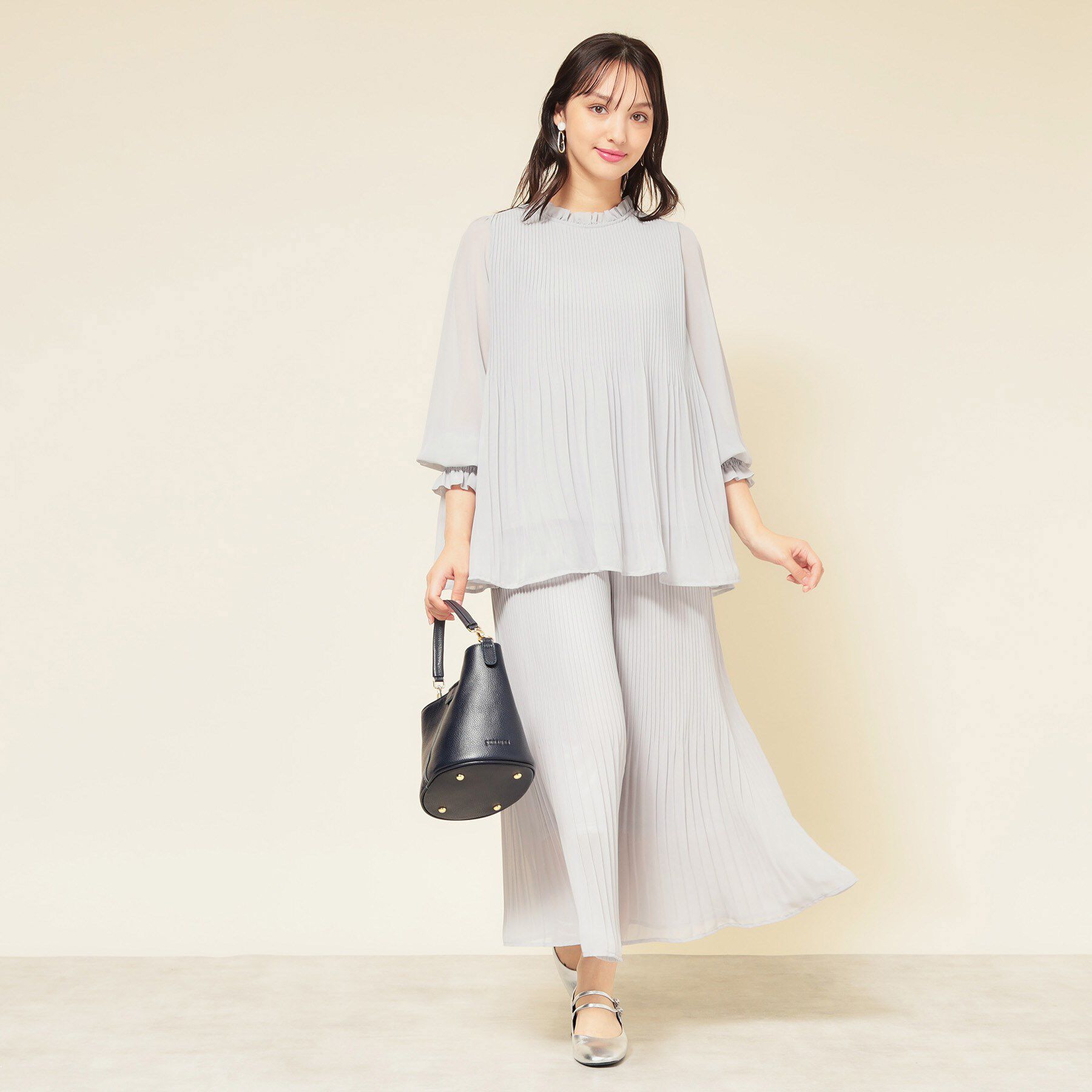 SunaUna「【2WAY／オリジナルプリント裏使用】牛革ワンショルダーバック」|ショルダー・メッセンジャー|