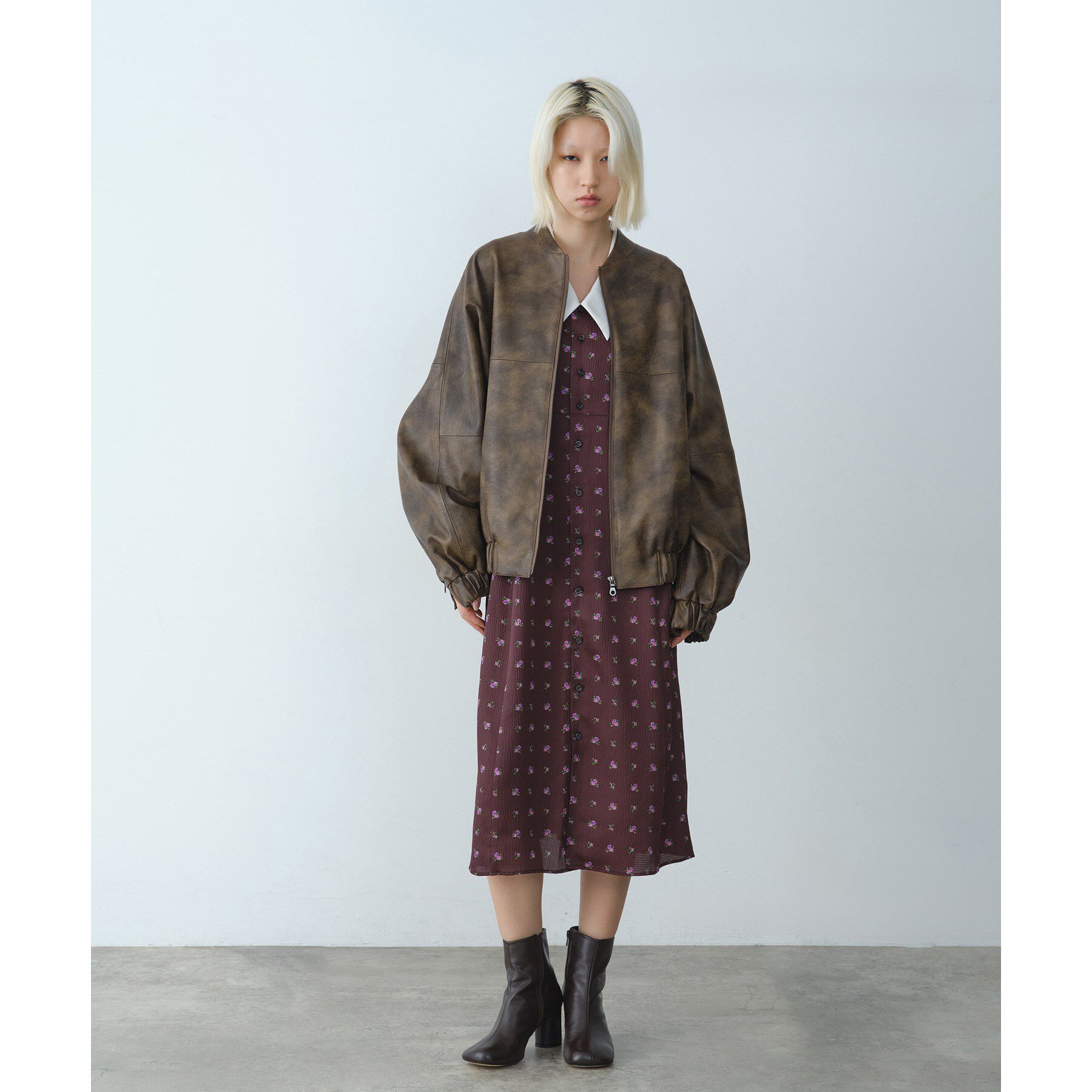 CODE A「blooming flower dress」|ワンピース|