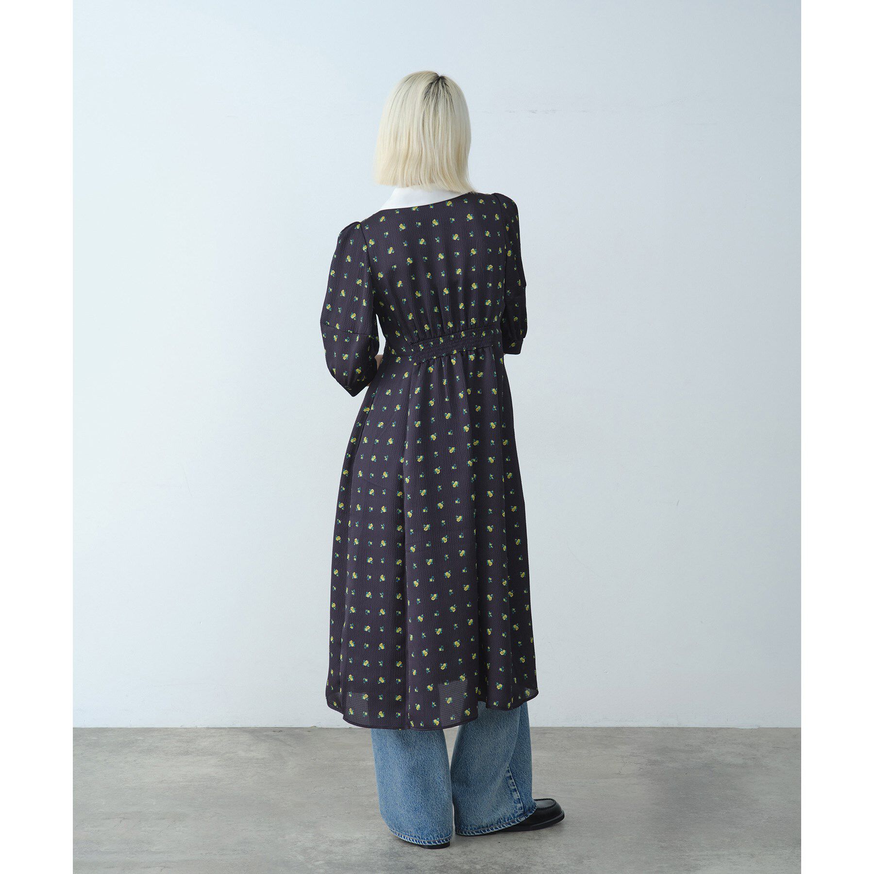 CODE A「blooming flower dress」|ワンピース|