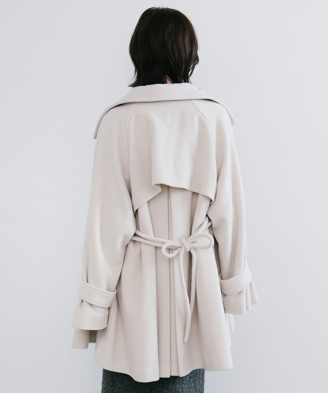 COCO DEAL「スタンドカラーミドル丈トレンチコート」|トレンチコート|