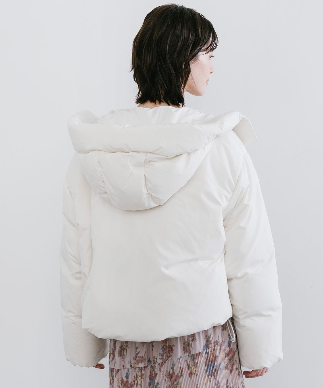 COCO DEAL「ショートフードダウンコート」|ダウン|