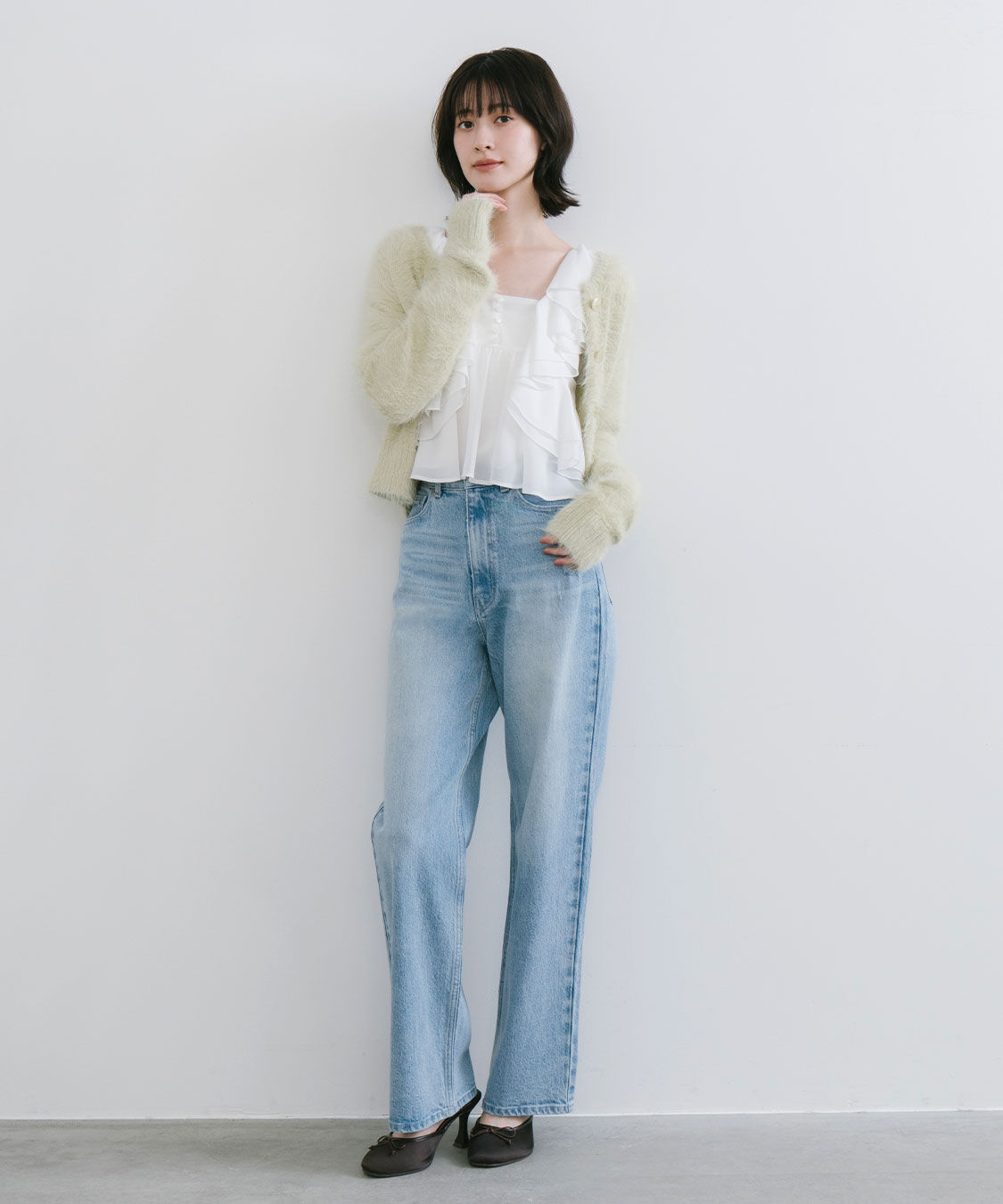 COCO DEAL「シフォンフリルブラウス」|シャツ・ブラウス|