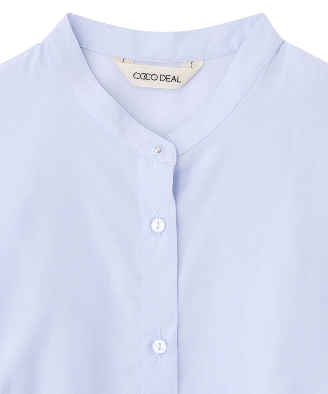 COCO DEAL「リボンスリーブドロストシャツブラウス」|シャツ・ブラウス|